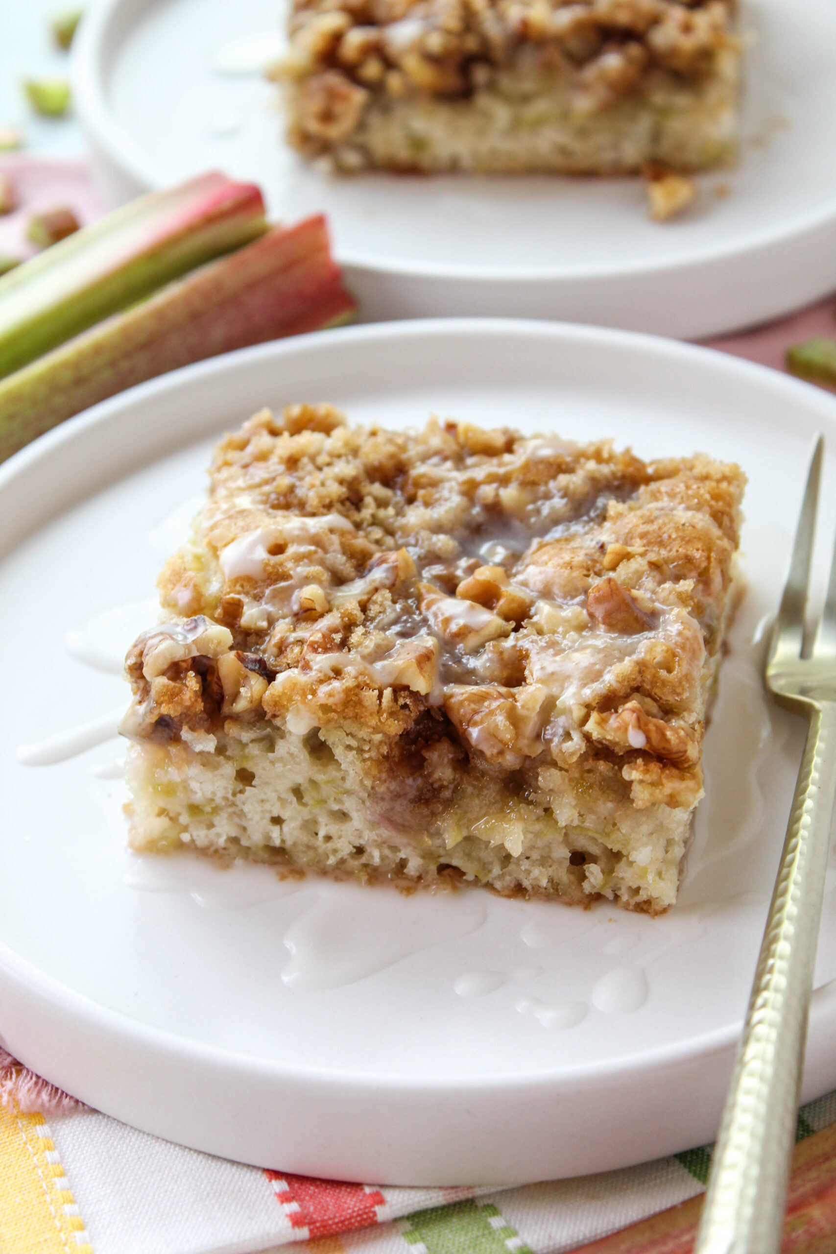Rhubarb Cake Recipe