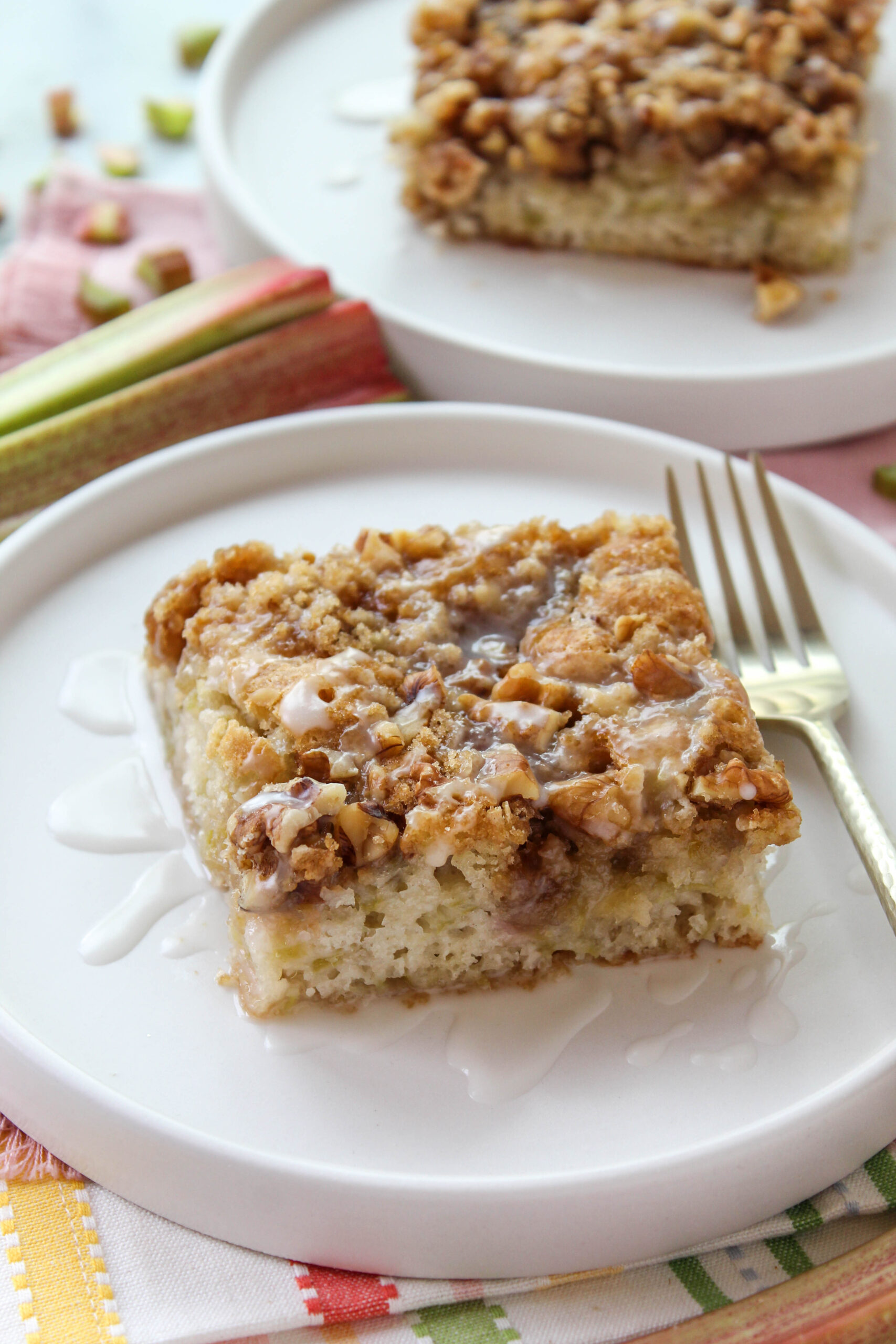 Rhubarb Cake Recipe