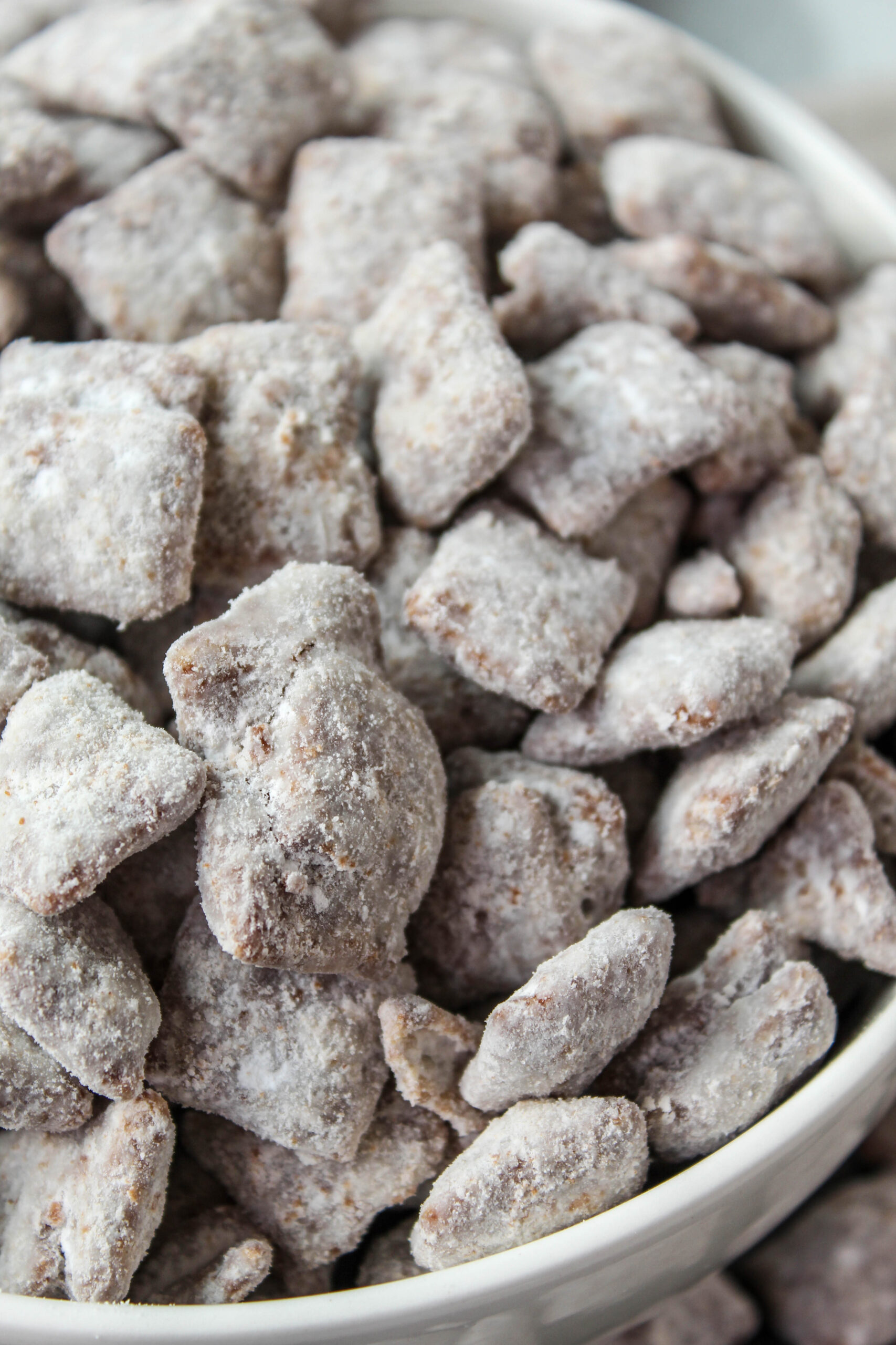easy no bake puppy chow with Chex cereal