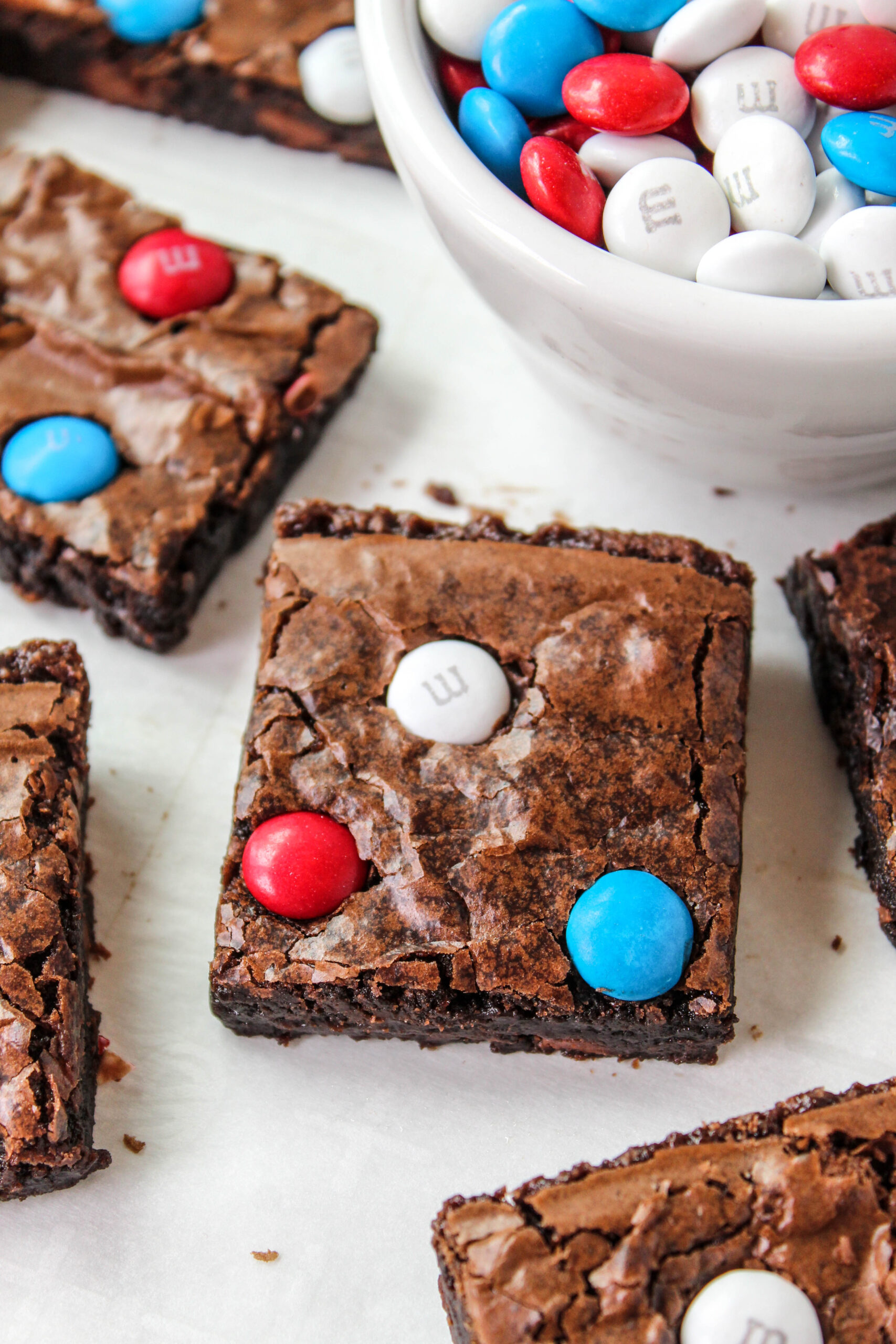 4th of July Brownies