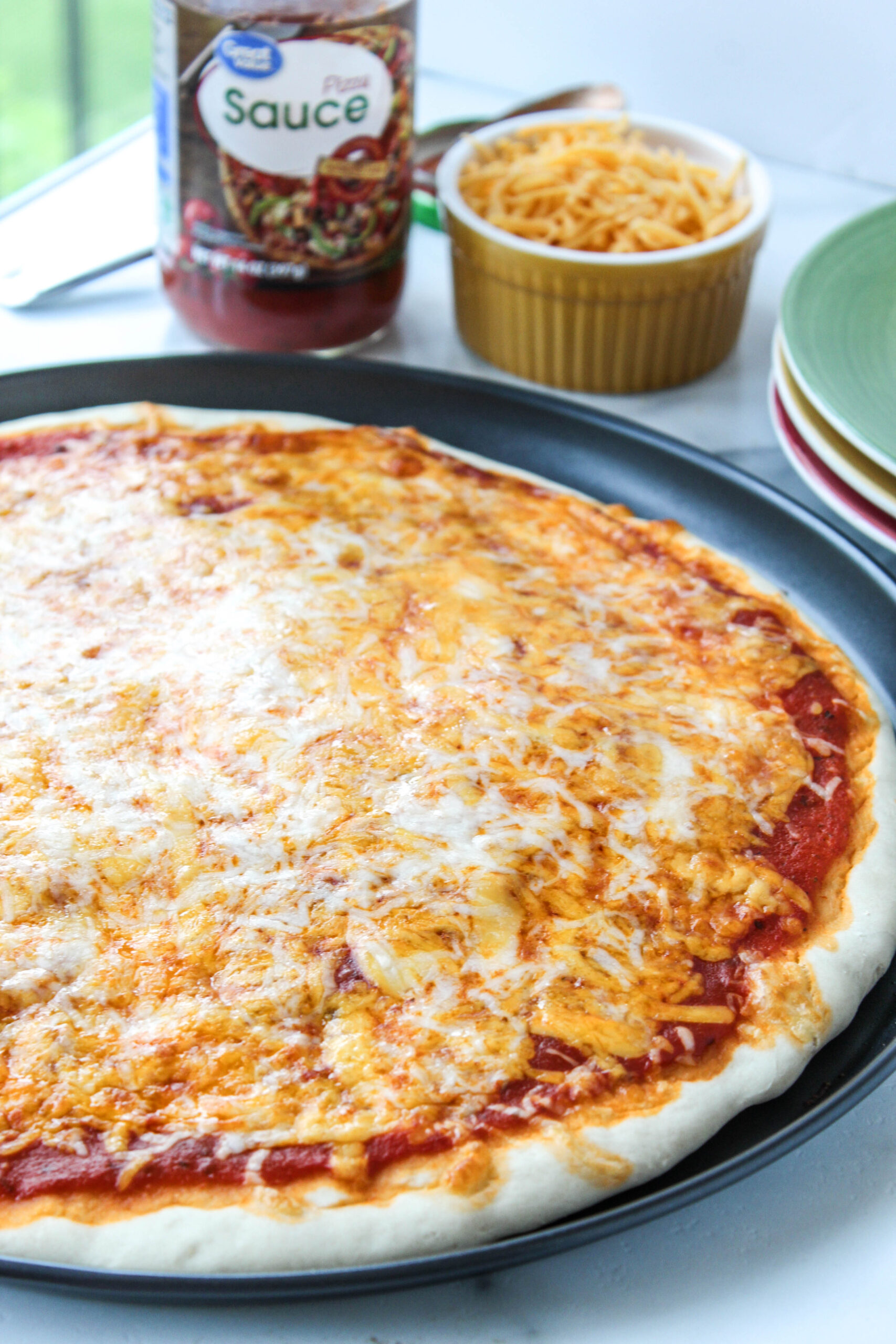 Homemade Cheese Pizza