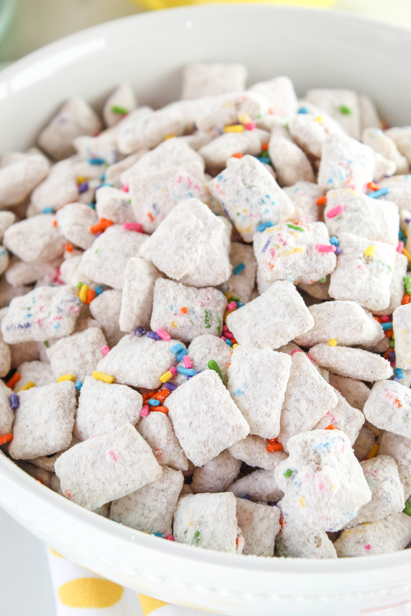 Cake Batter Puppy Chow