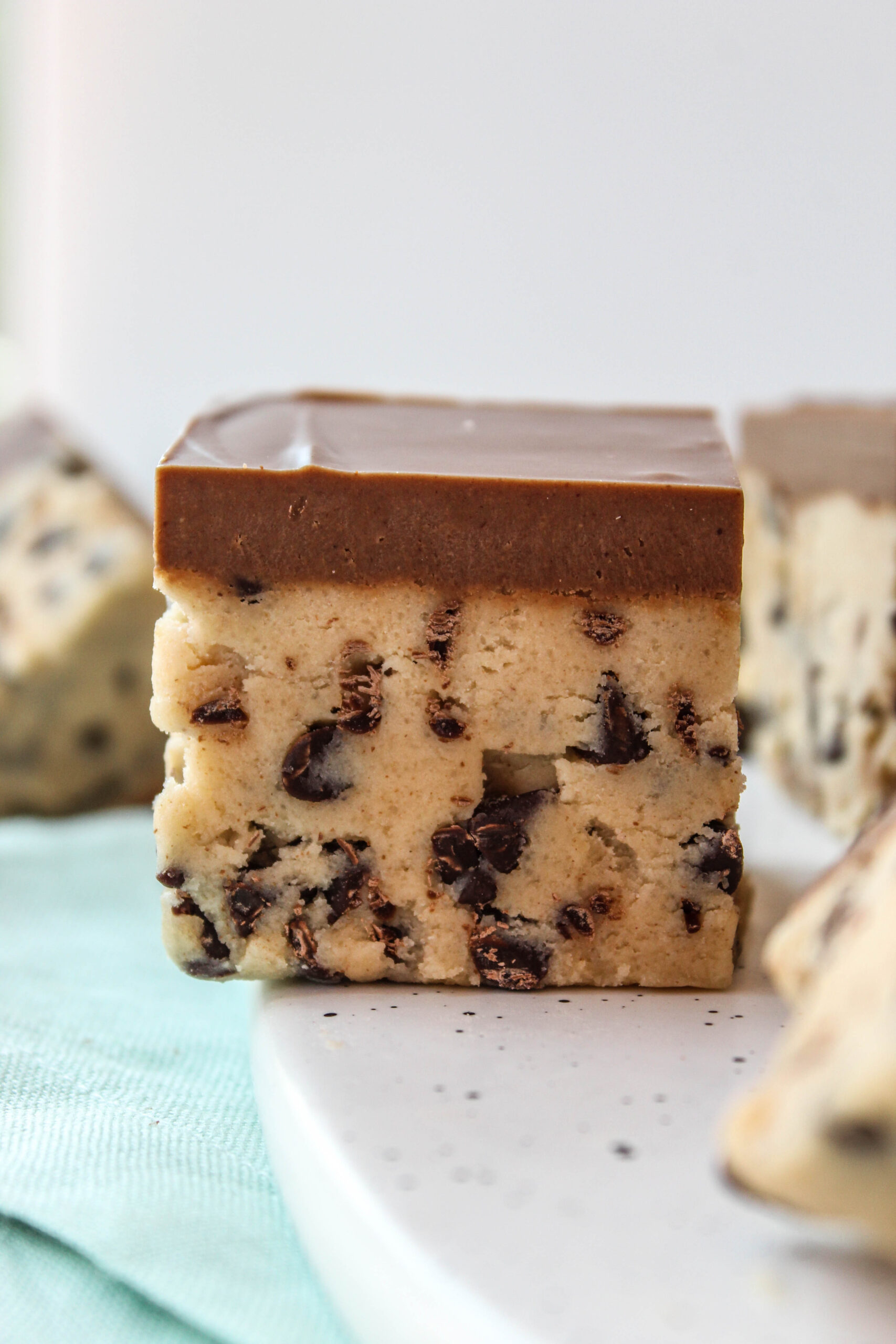 The Best Peanut Butter Chocolate Chip Cookie Dough Bars