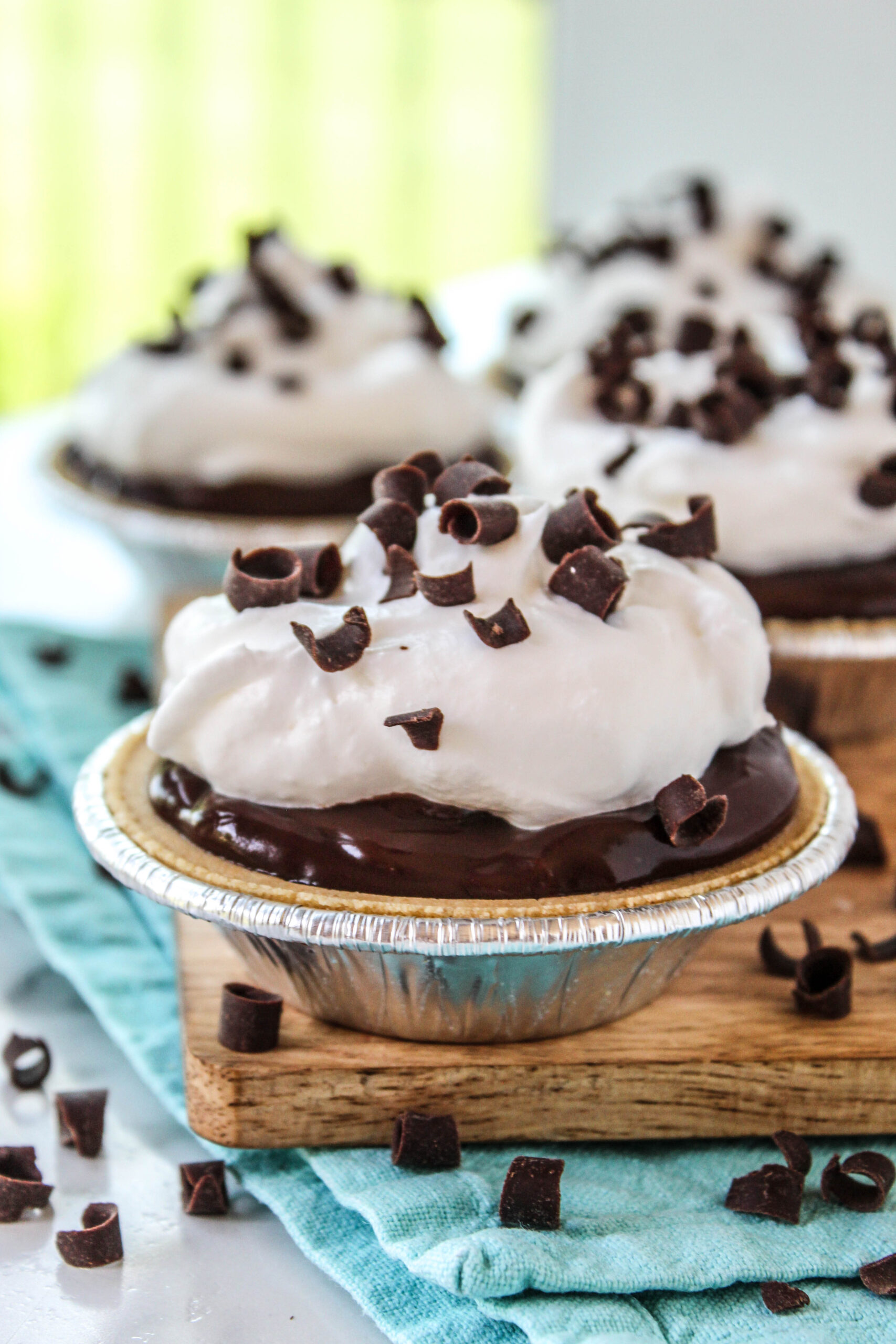 Mini-Chocolate Pudding Pie Recipe