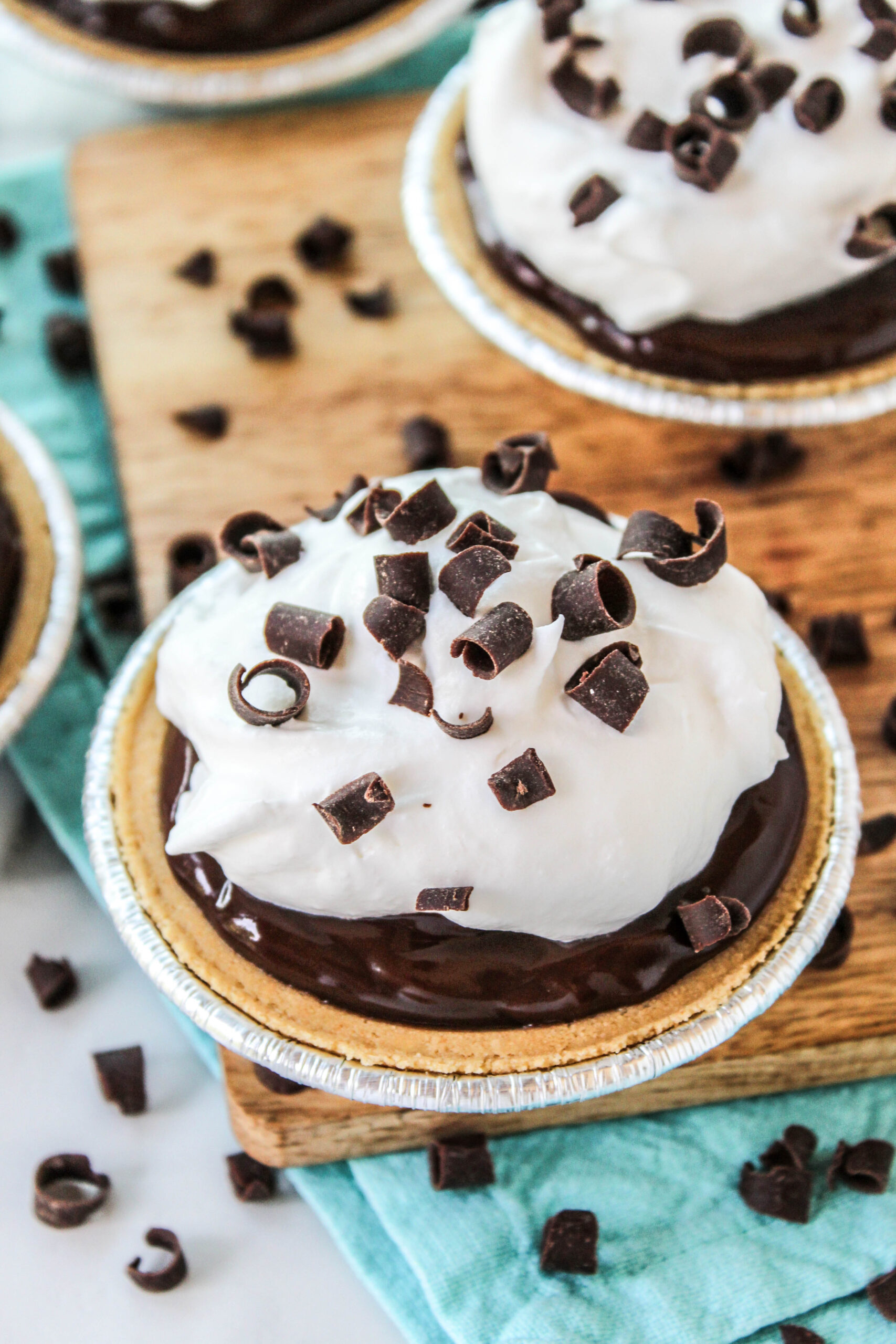 Mini-Chocolate Pudding Pie Recipe