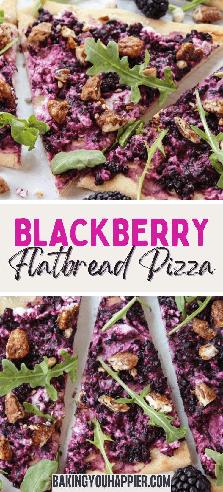 Blackberry Flatbread Pizza Recipe