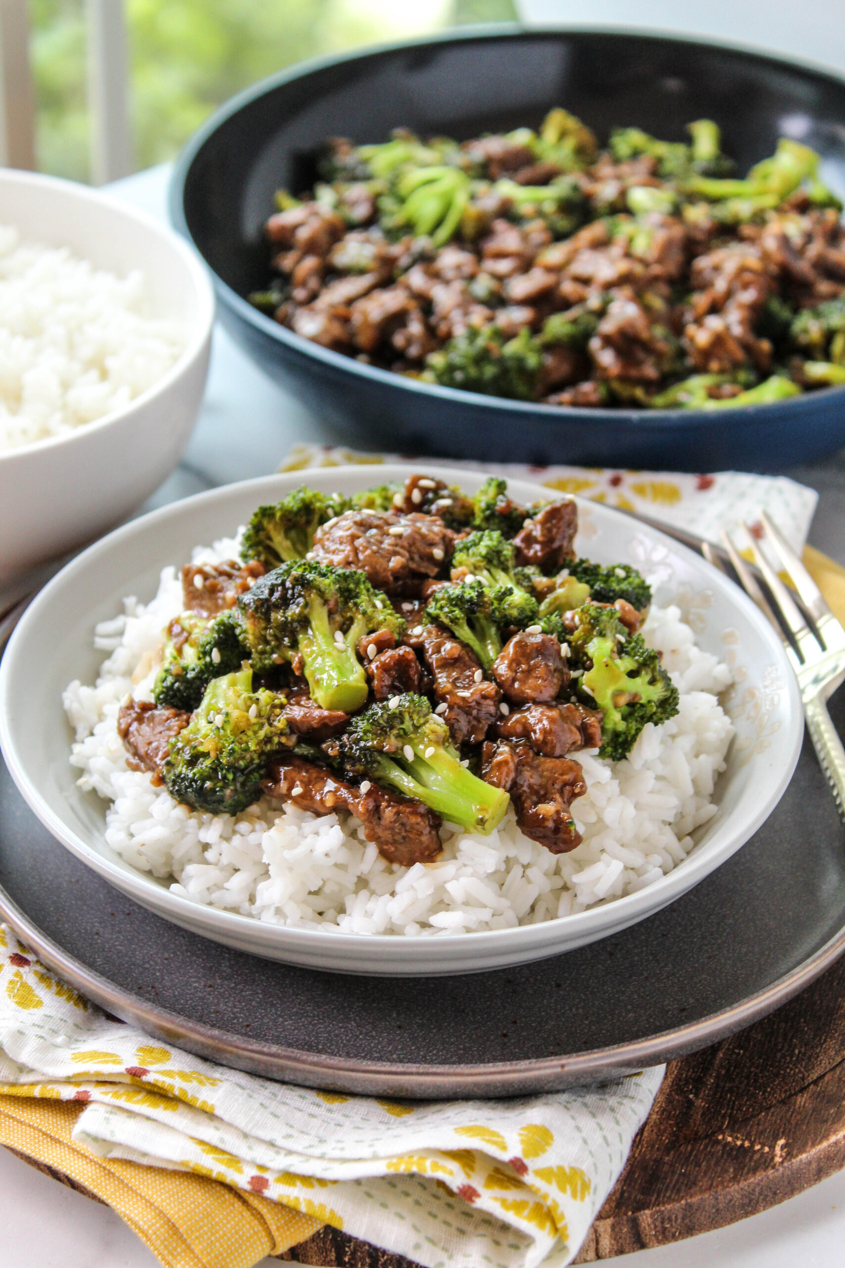 Vegetarian Beef and Broccoli