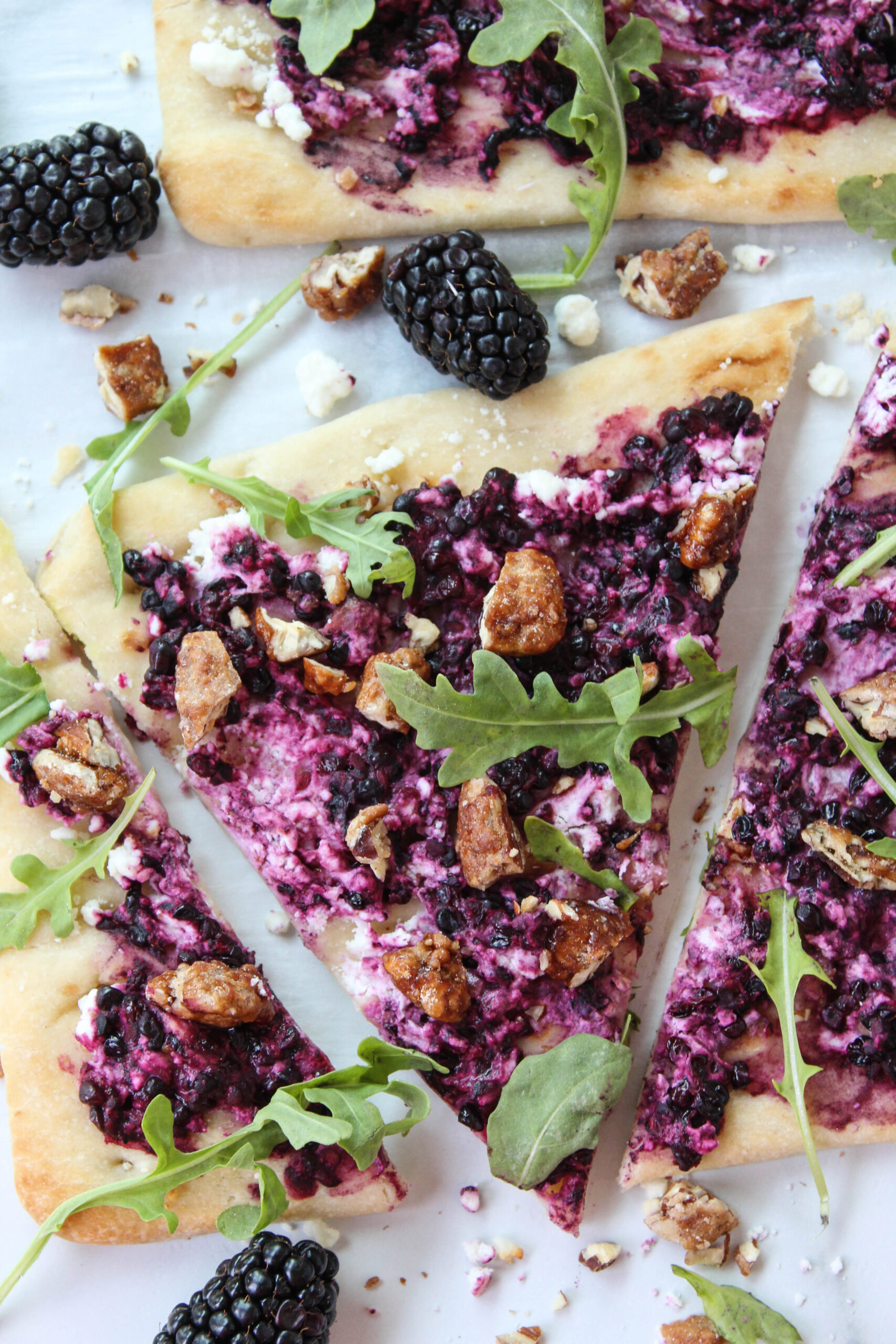 Blackberry Flatbread Pizza Recipe