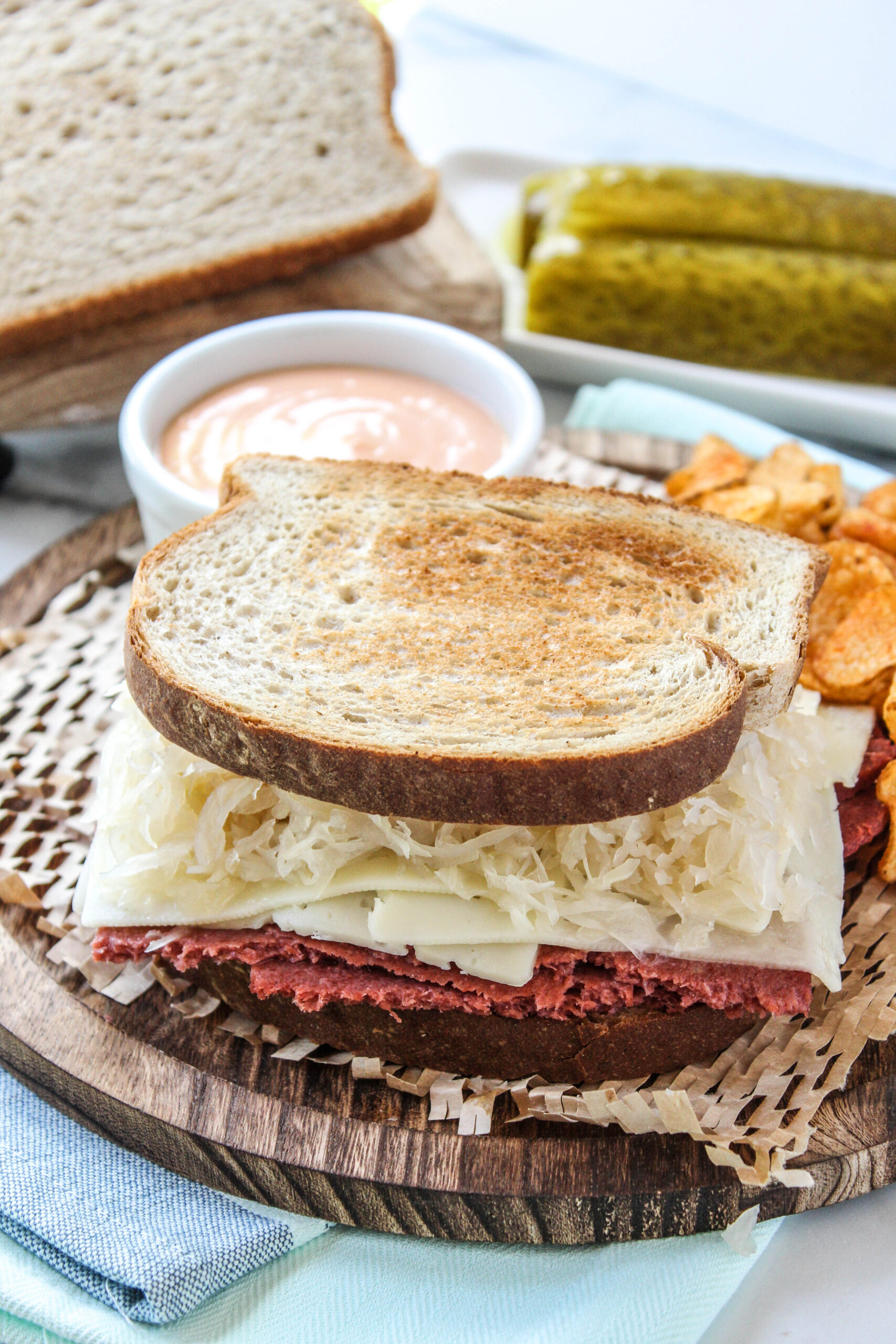 Vegetarian Reuben Sandwich