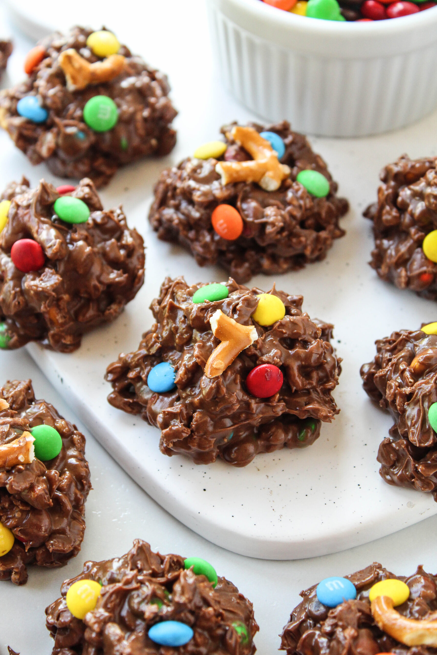 M&M Chocolate Candy Clusters