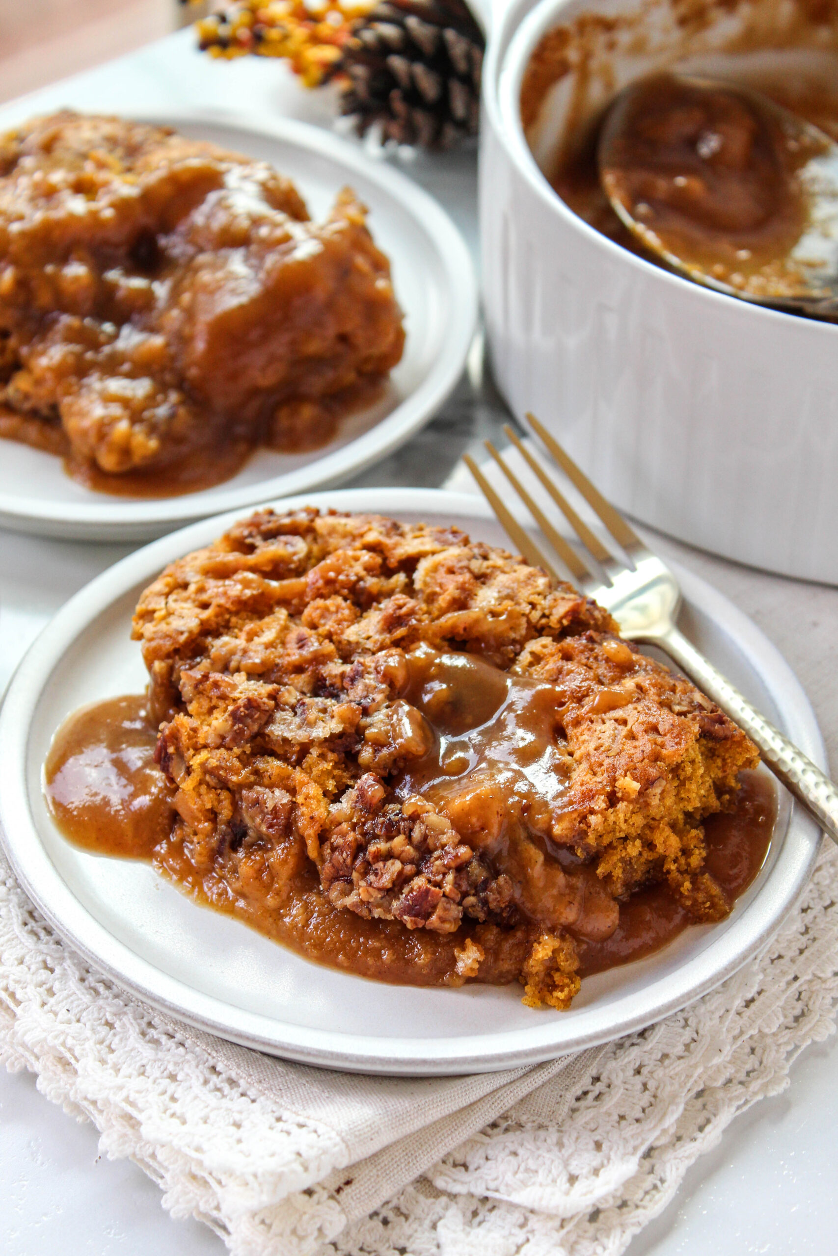 Pumpkin Pecan Cobbler Recipe