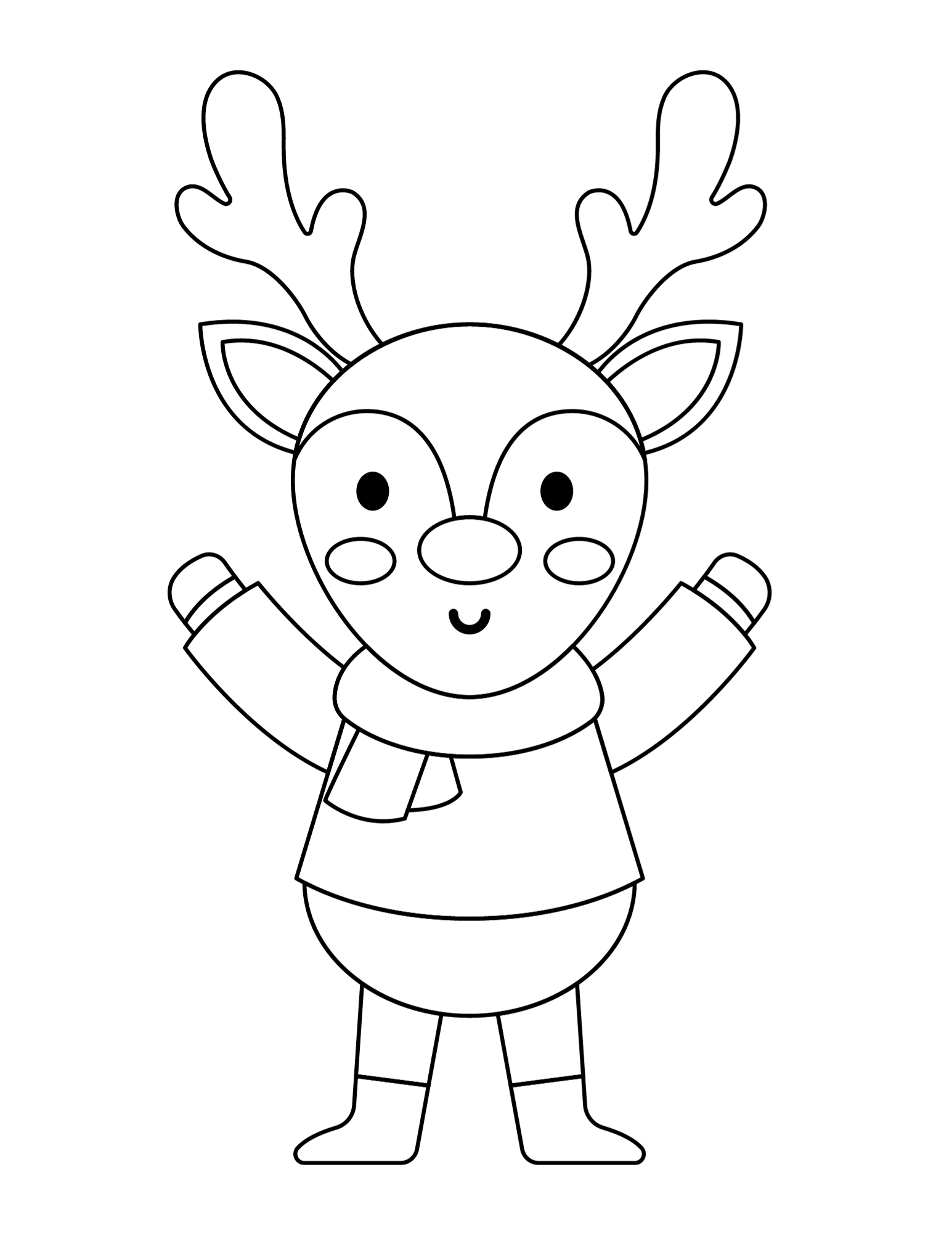 Free Printable Christmas Coloring Book