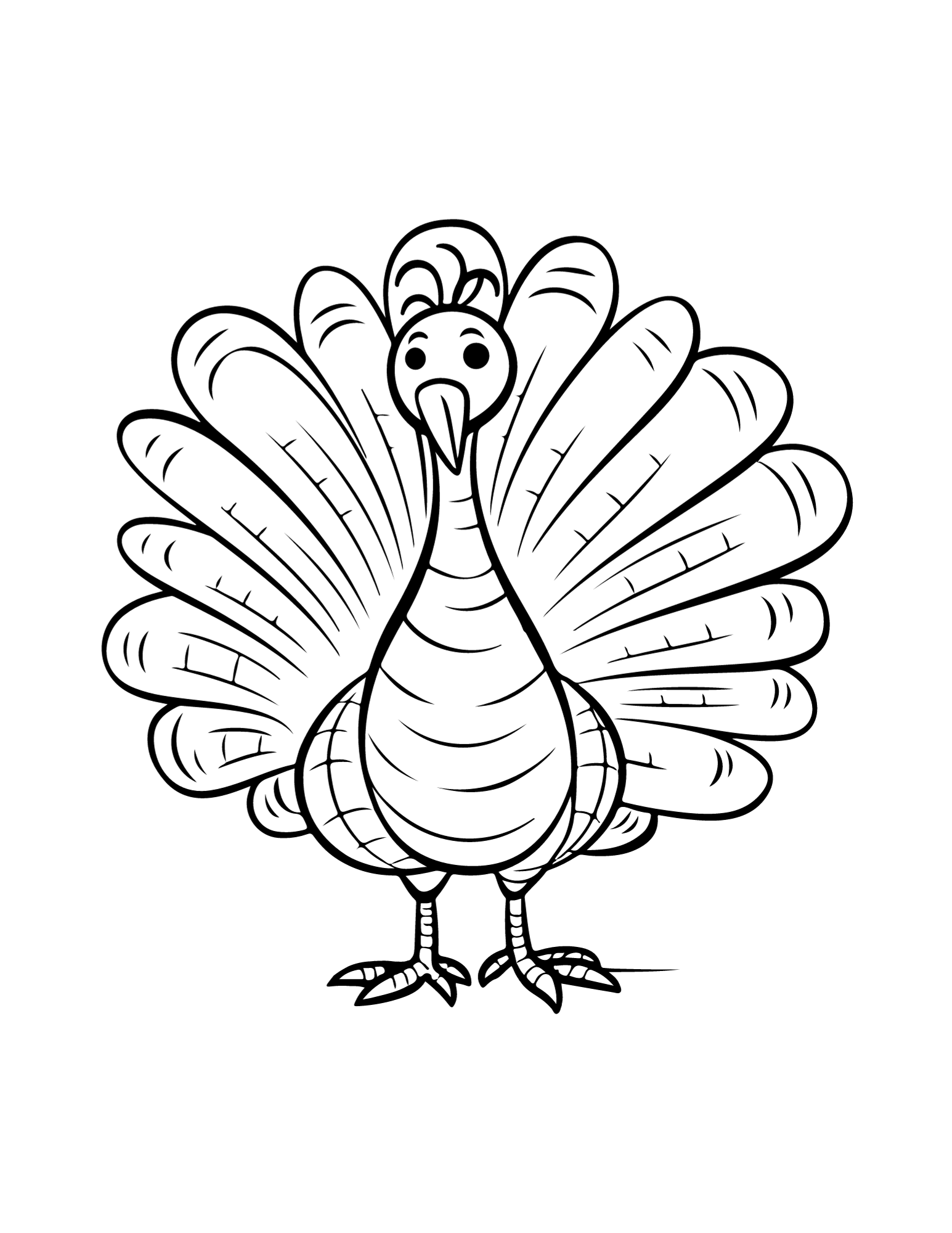 Free Printable Thanksgiving Coloring Book