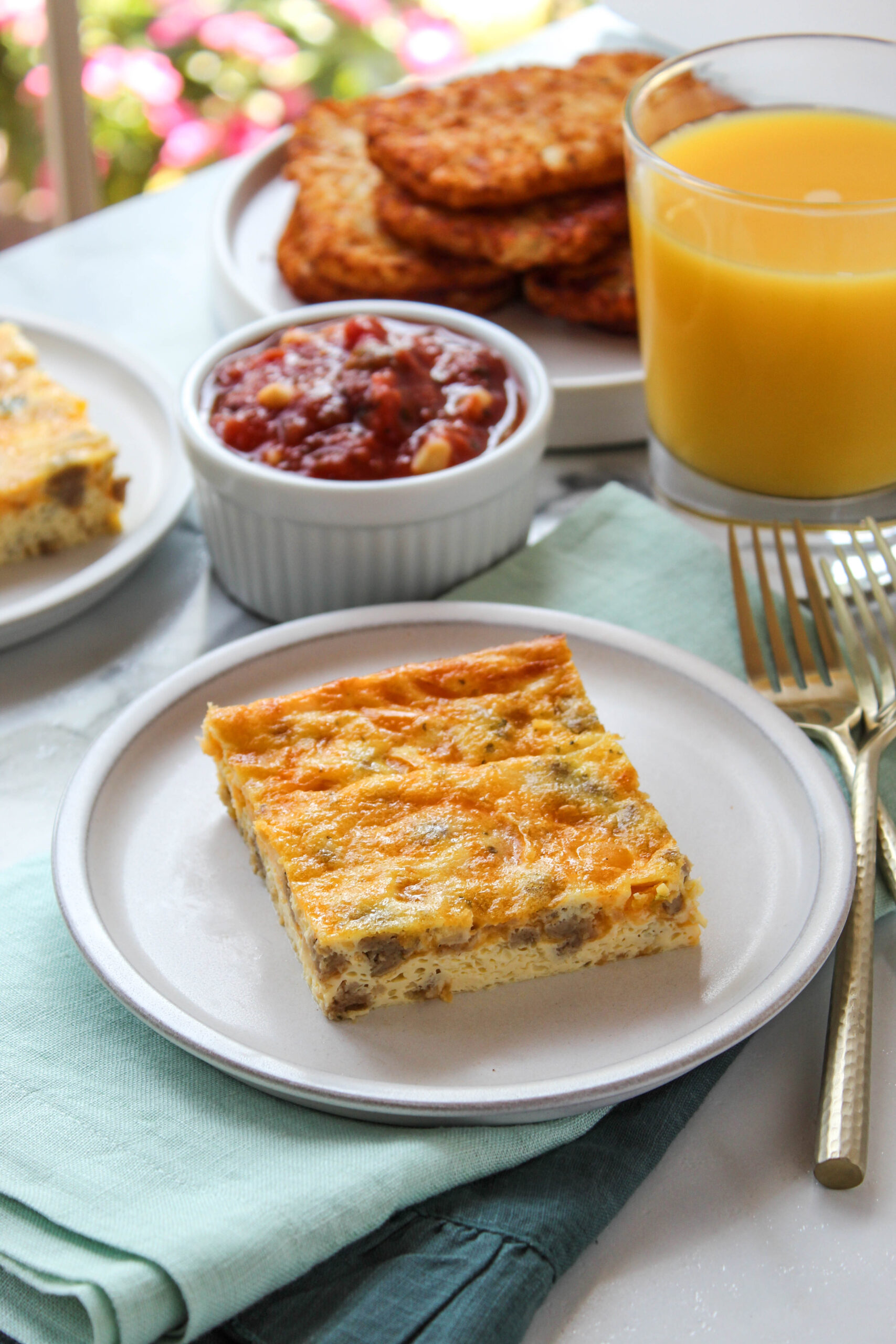 Vegetarian Egg Bake