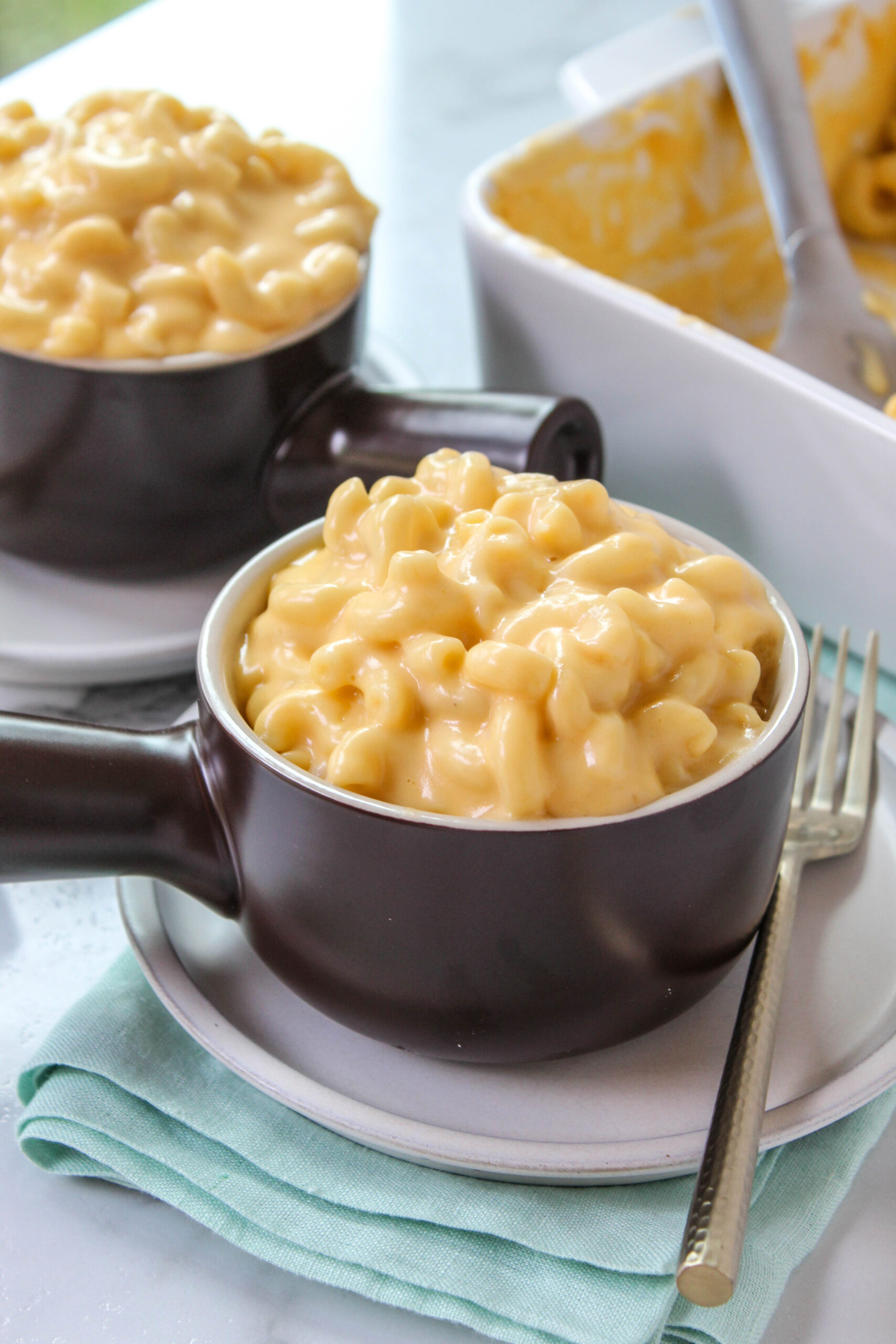 Homemade baked mac and cheese perfect for comfort food dinners