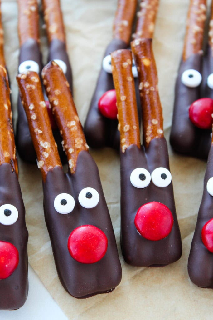 Reindeer Pretzels