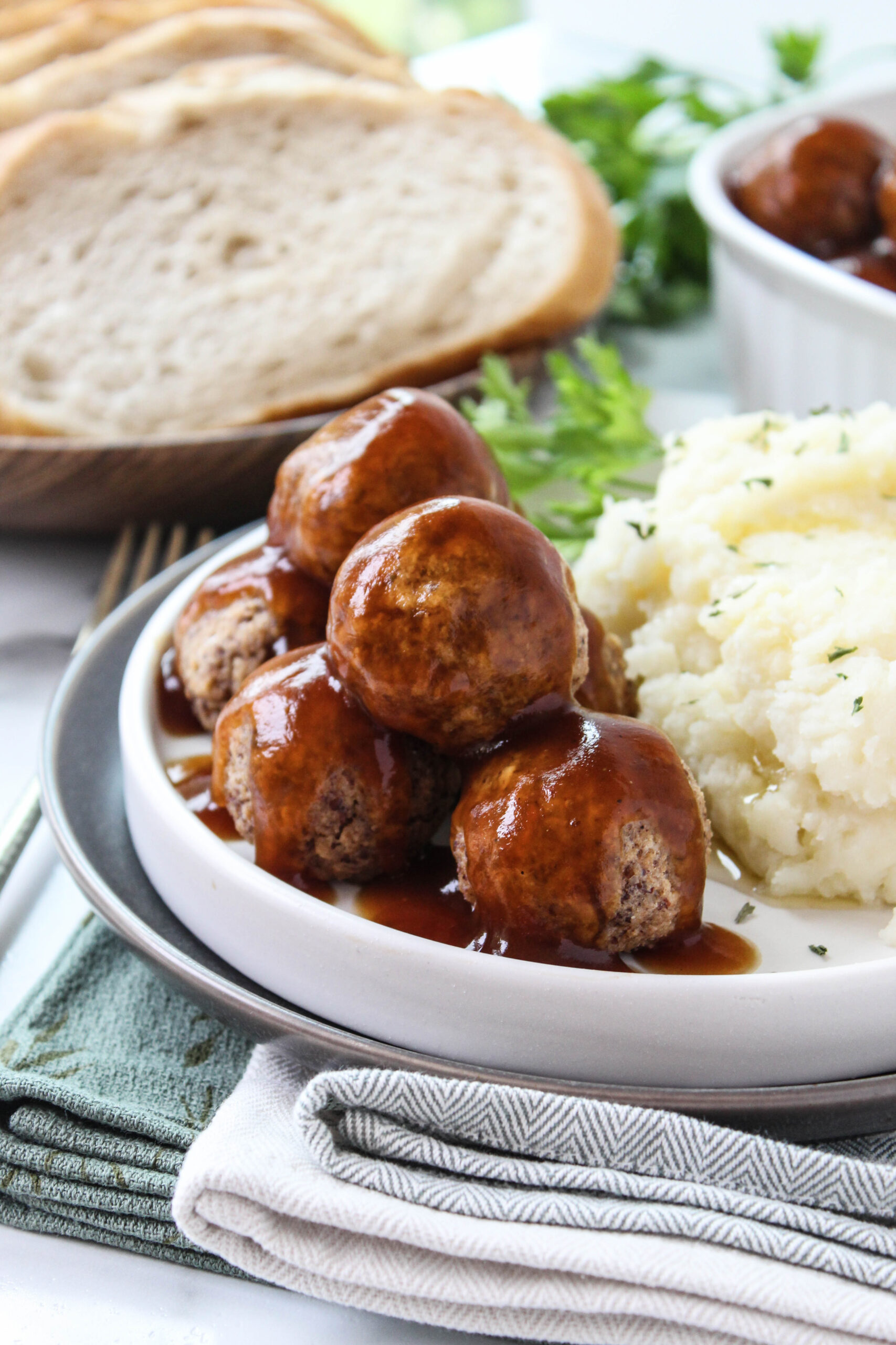 Rice Krispie Vegetarian Meatballs