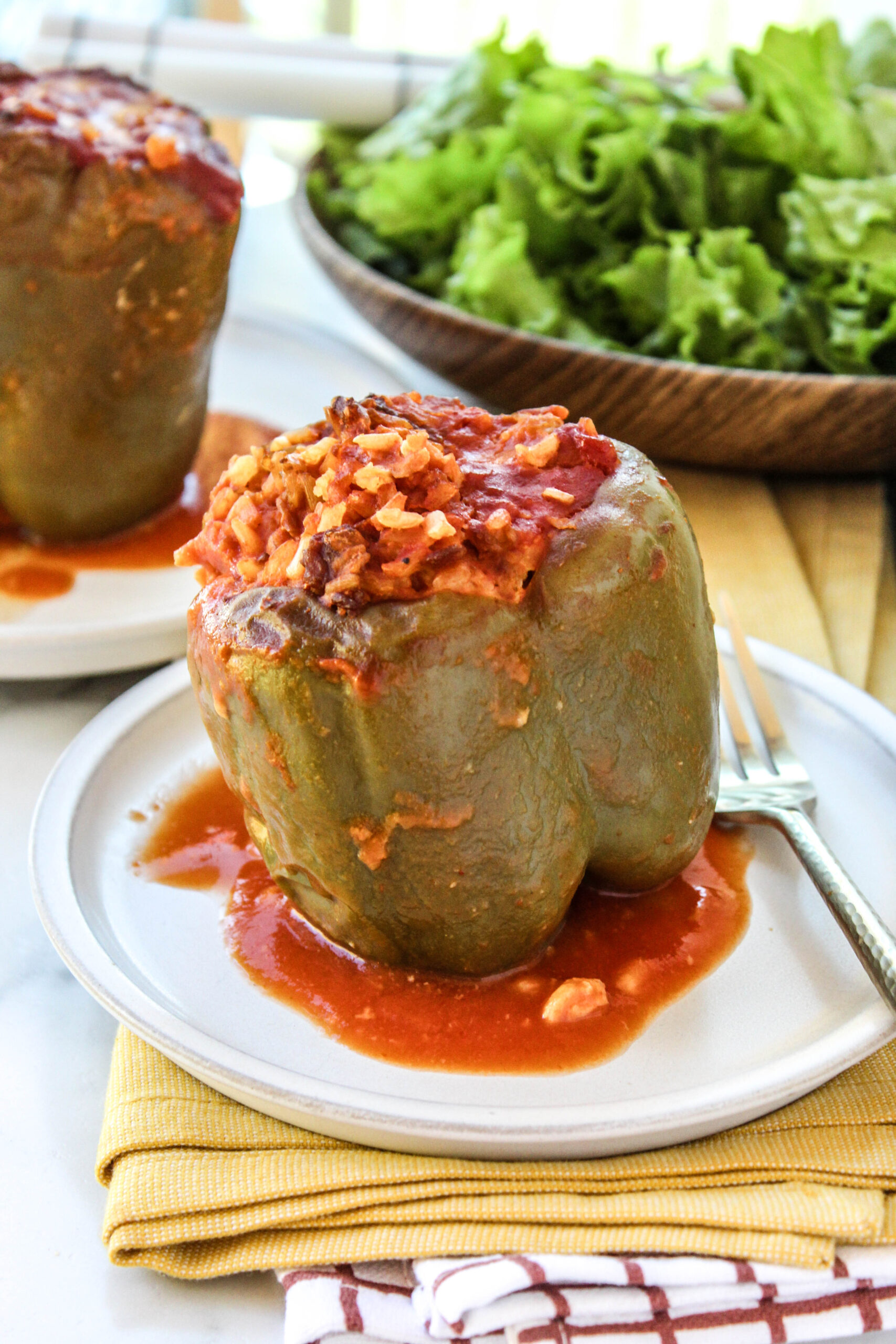 Vegetarian Stuffed Bell Peppers