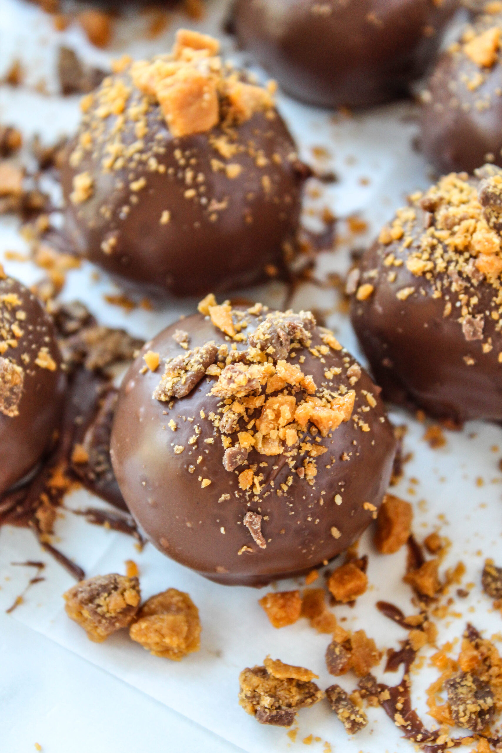 Butterfinger Nutter Butter Truffles