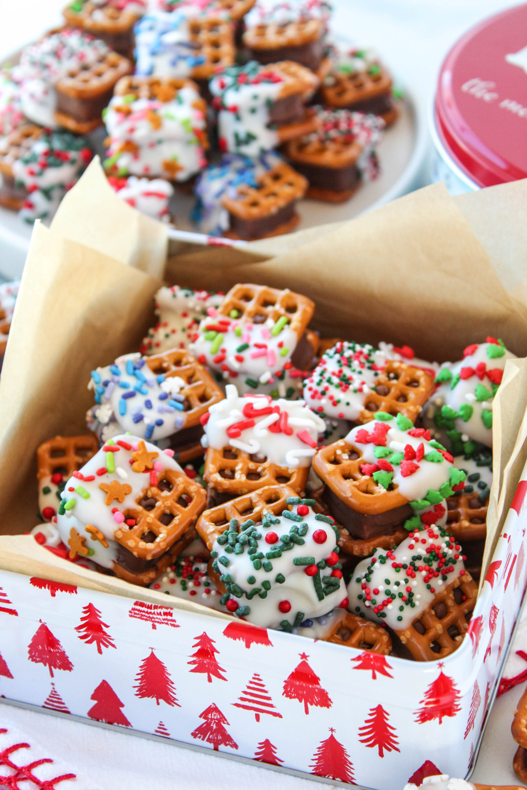 Candy Bar Pretzel Bites