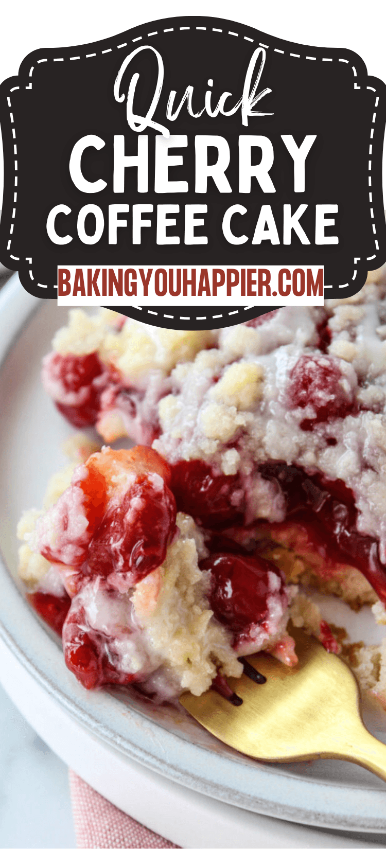 Quick Cherry Coffee Cake Recipe