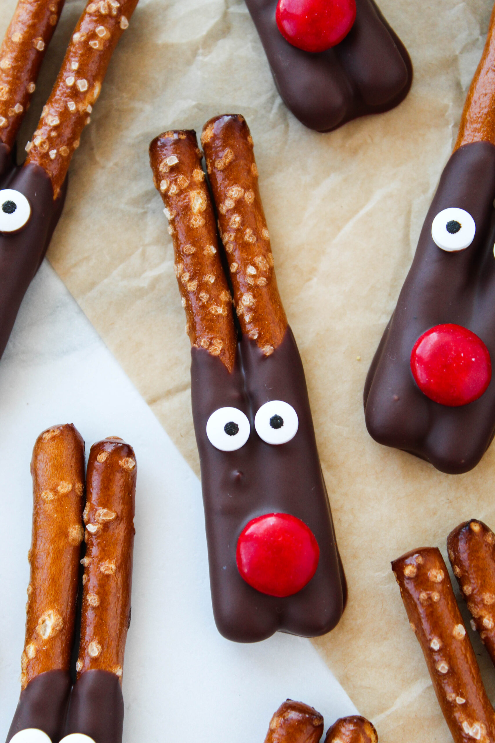 Reindeer Pretzels