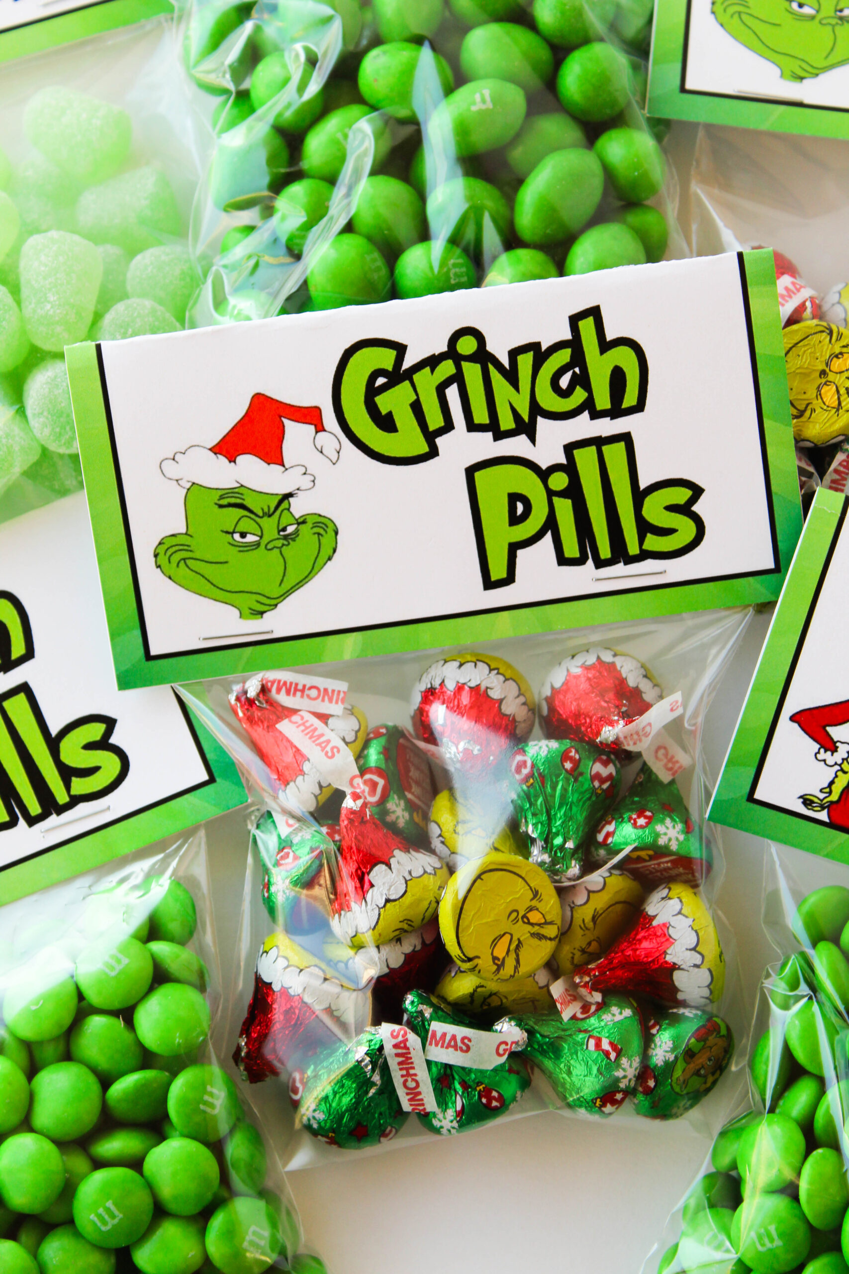 Free Printable Grinch Pills Bag Topper