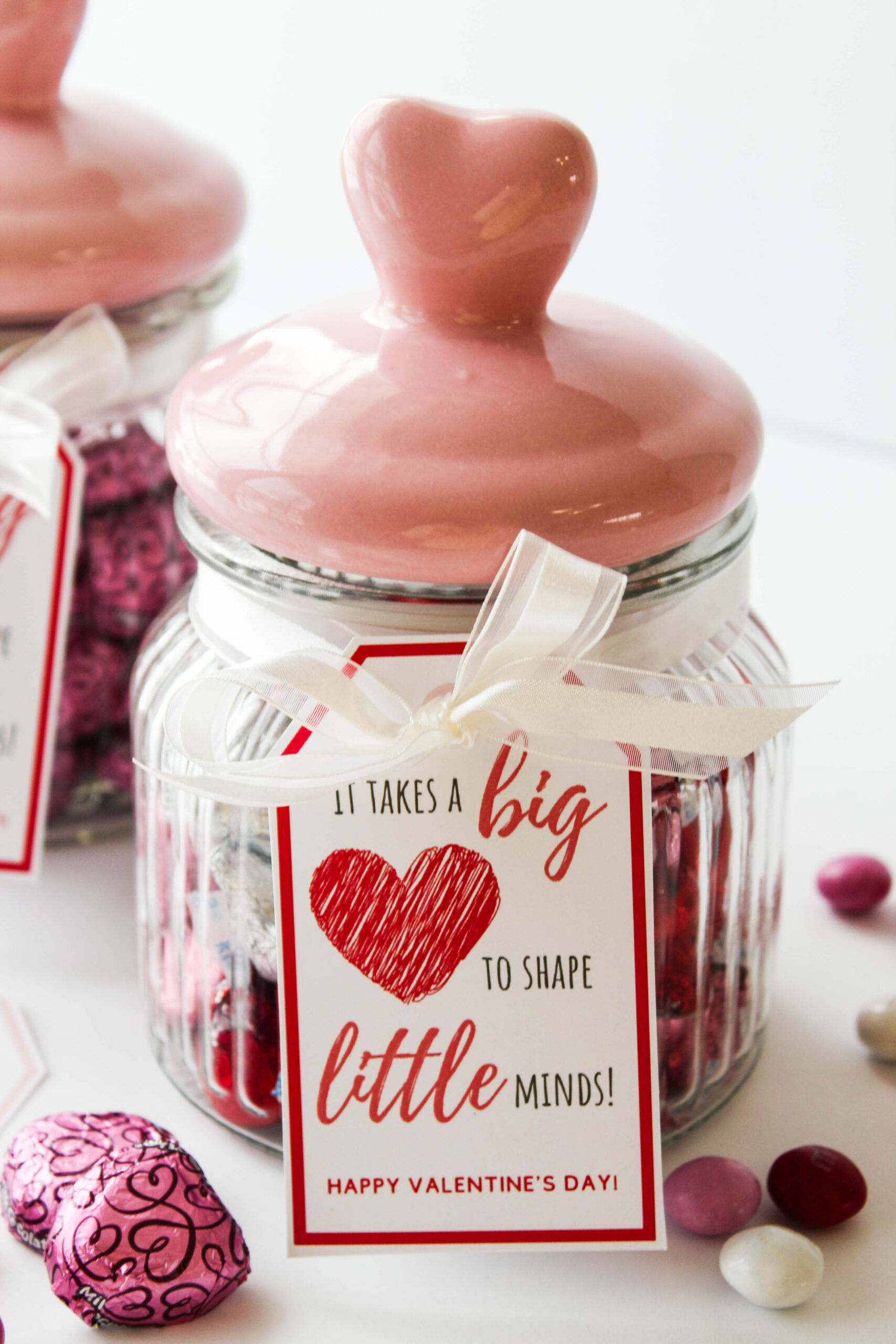 It Takes a Big Heart to Shape Little Minds Free Printable Gift Tags
