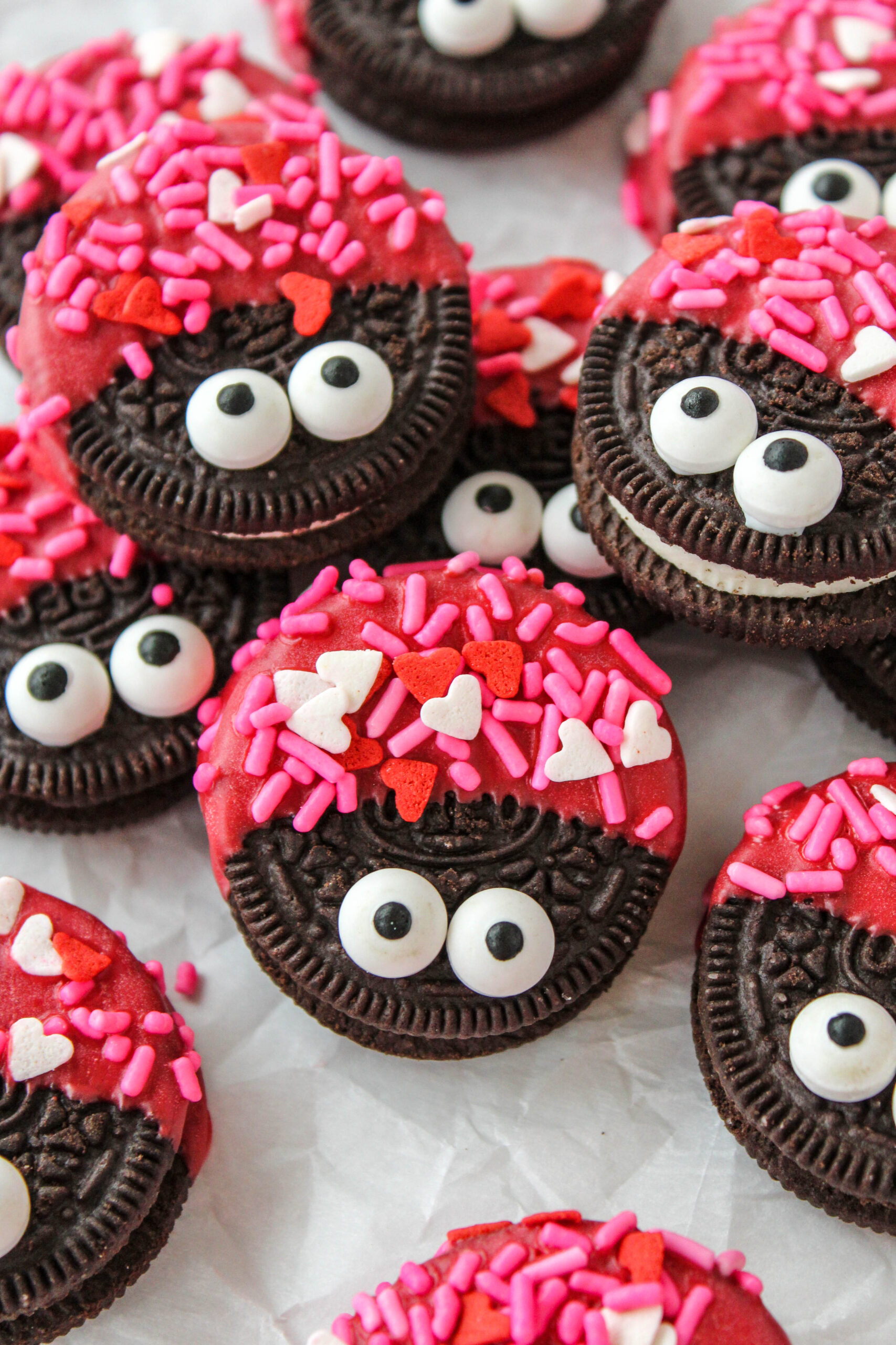 Easy Love Bug Oreo Cookies