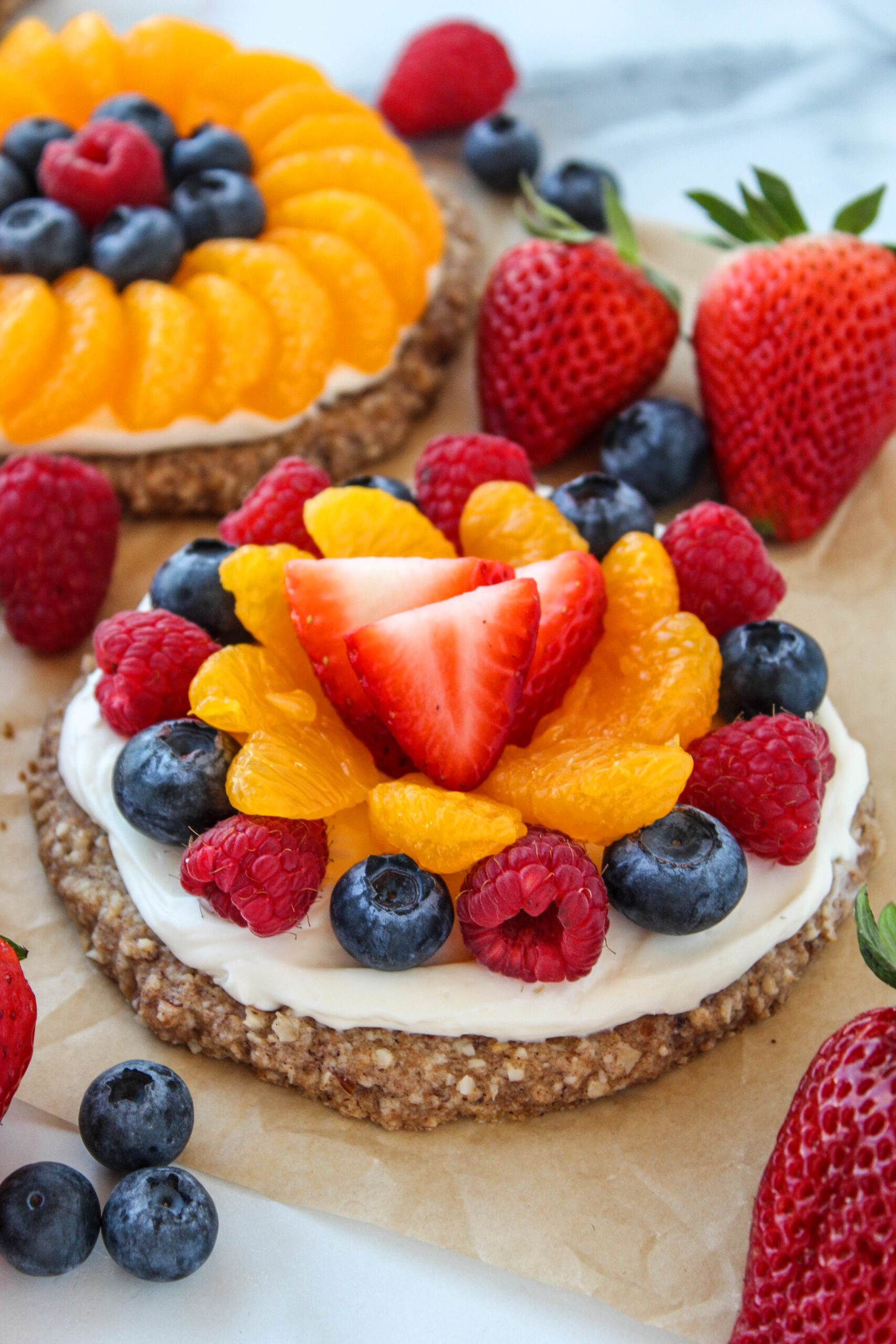 Healthy Fruit Pizza