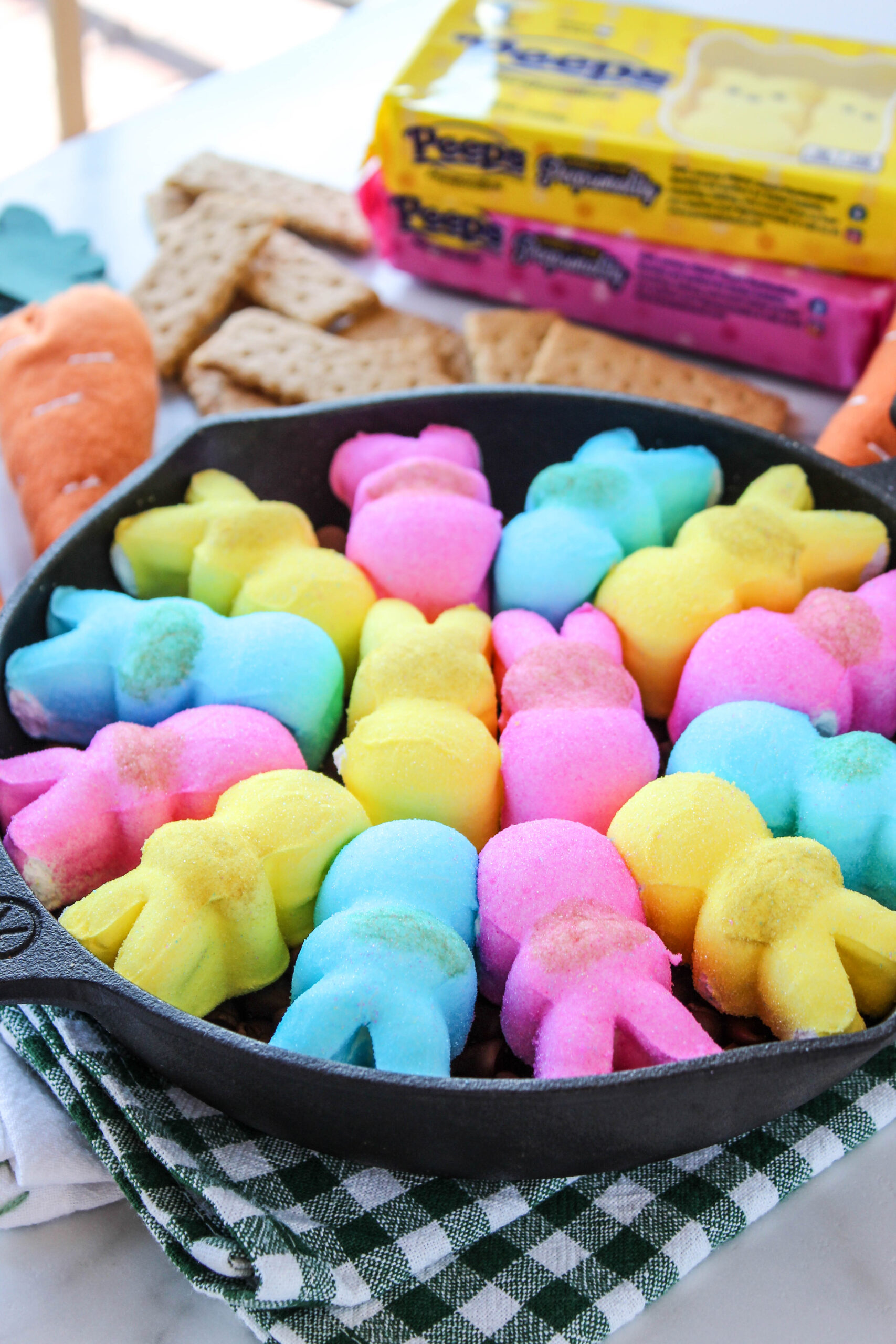 Peeps S’mores Dip