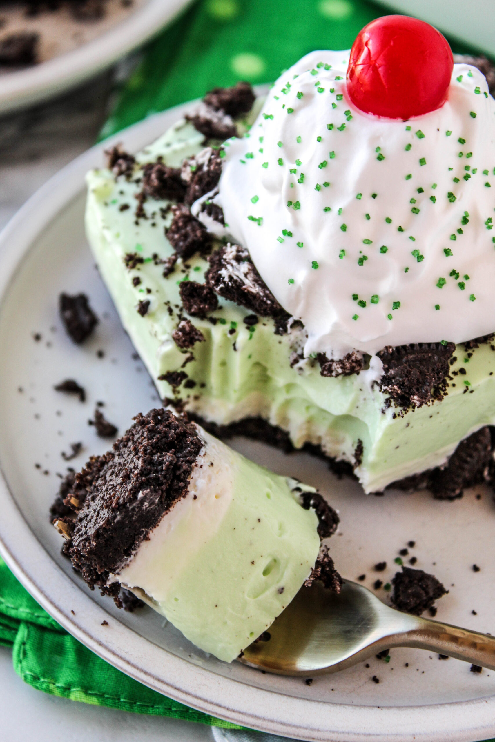 The Best Shamrock Shake Lasagna