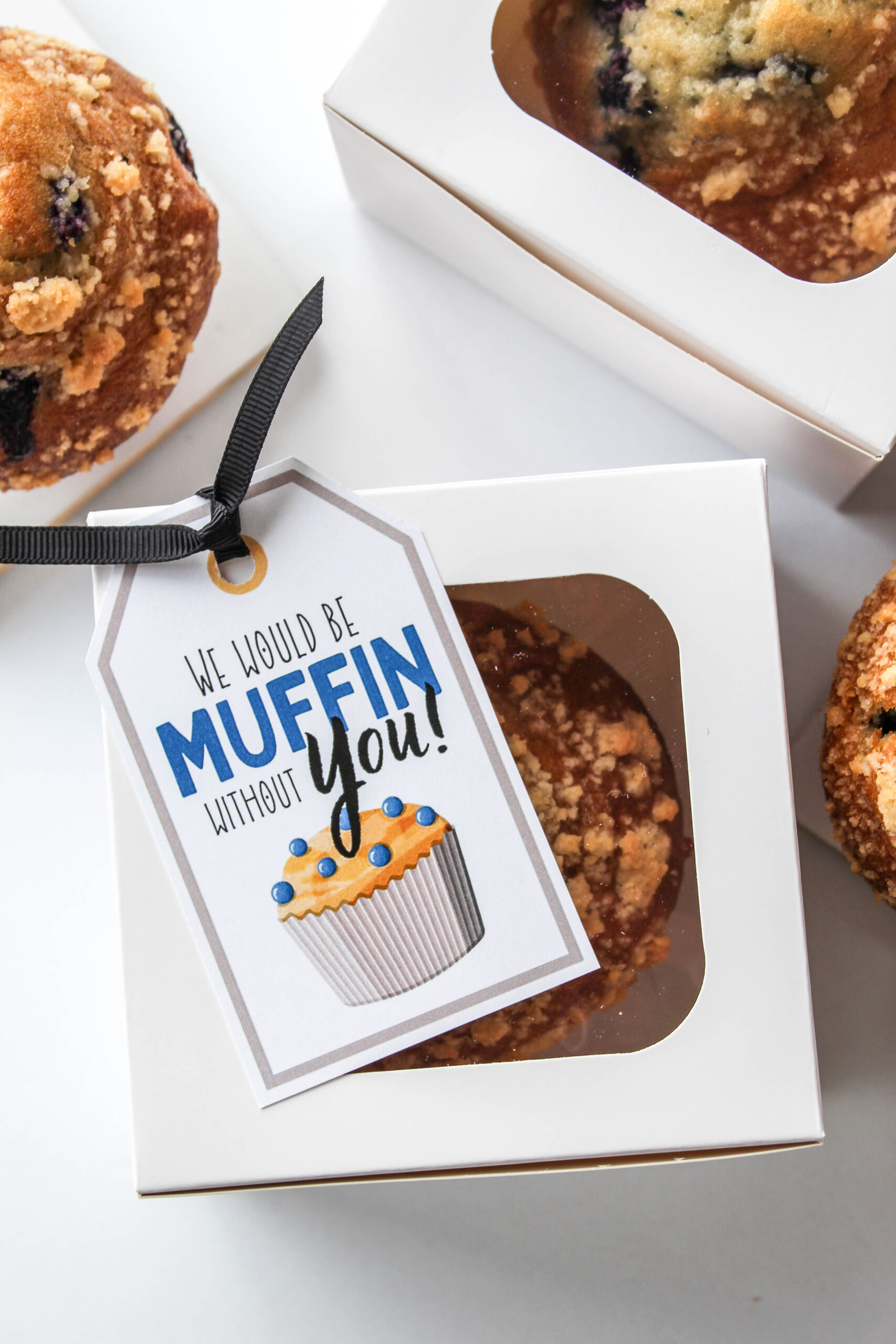 We Would Be Muffin Without You Teacher Appreciation Free Printable Gift Tags