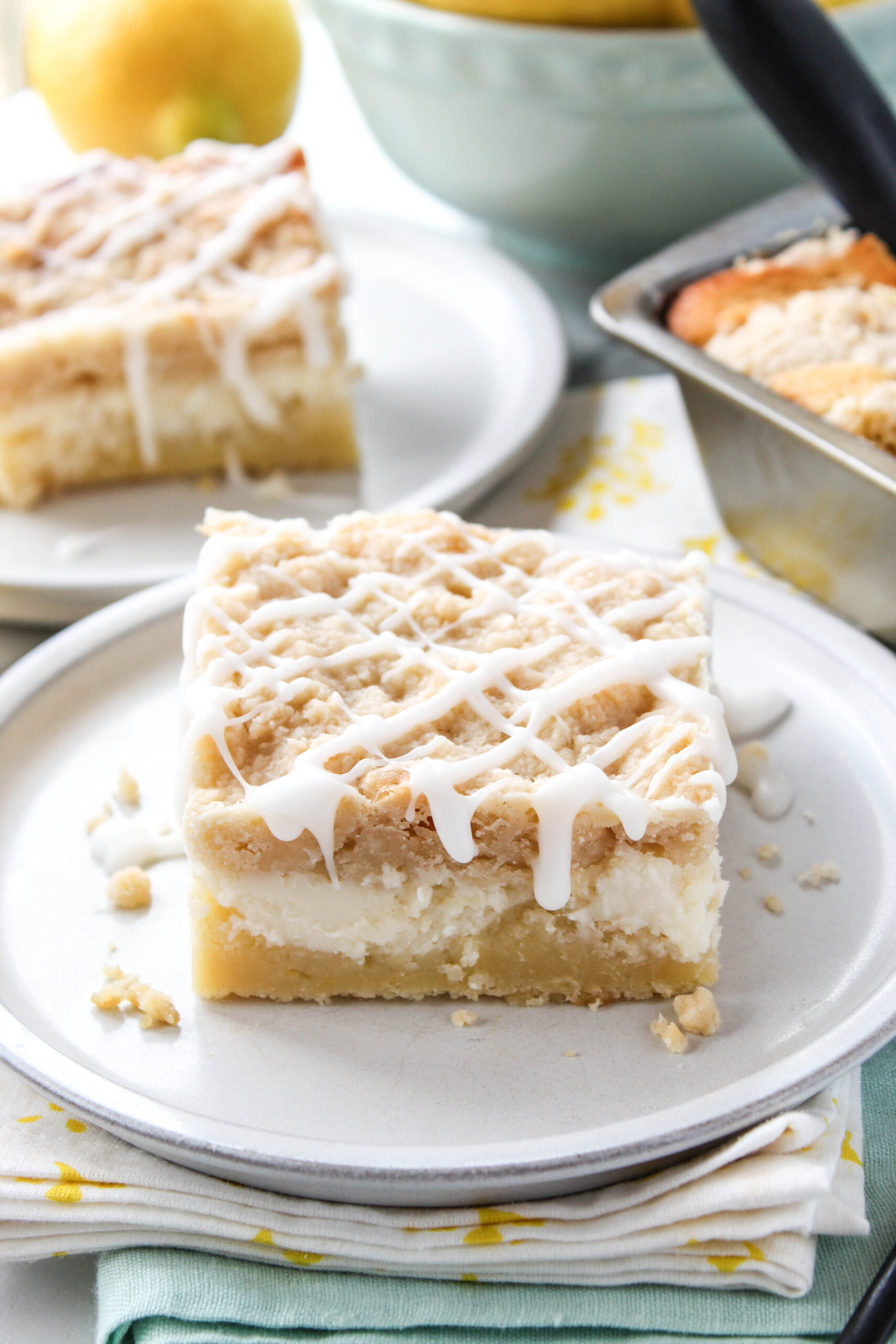 Lemon Cream Cheese Coffee Cake Recipe