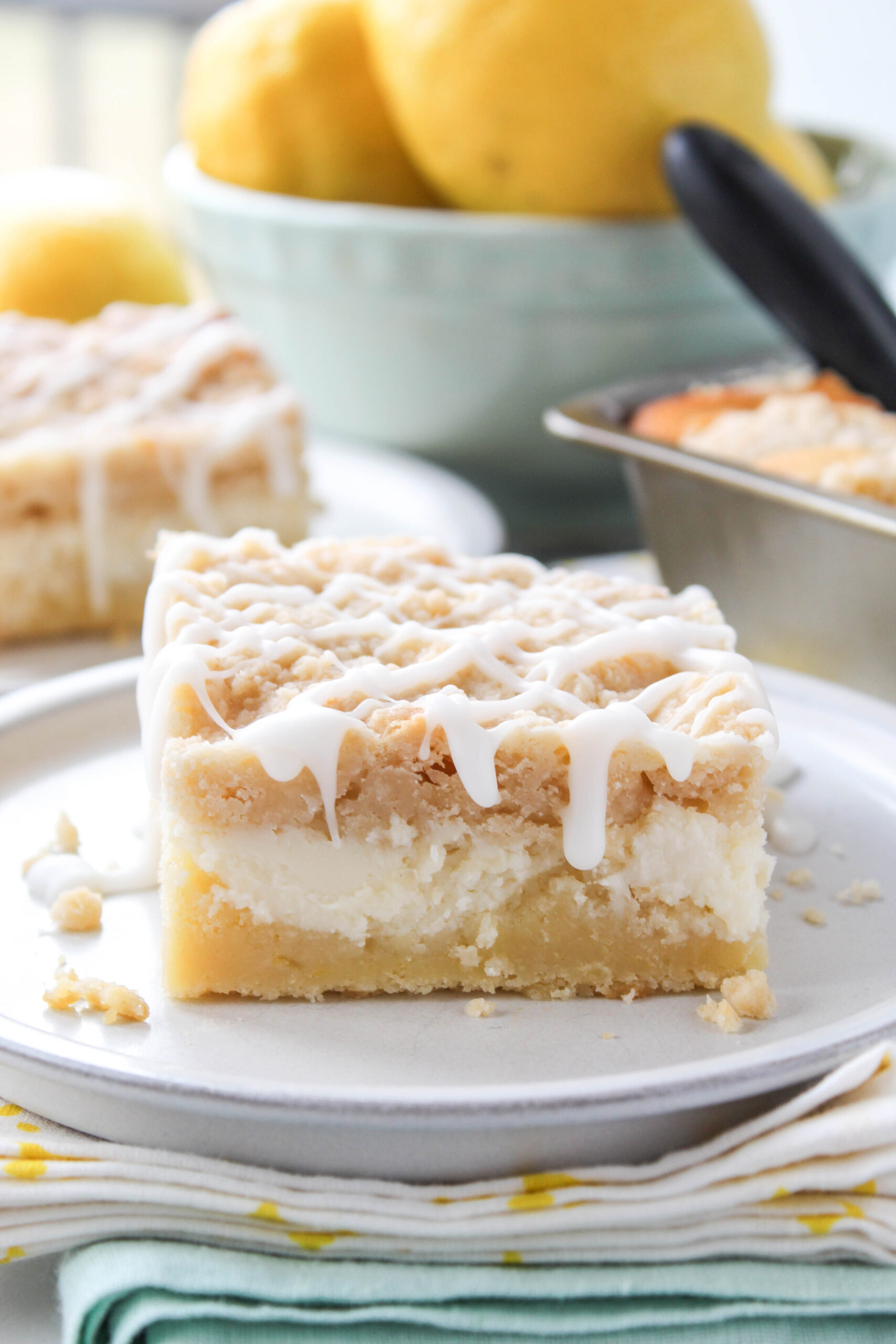 Lemon Cream Cheese Coffee Cake Recipe