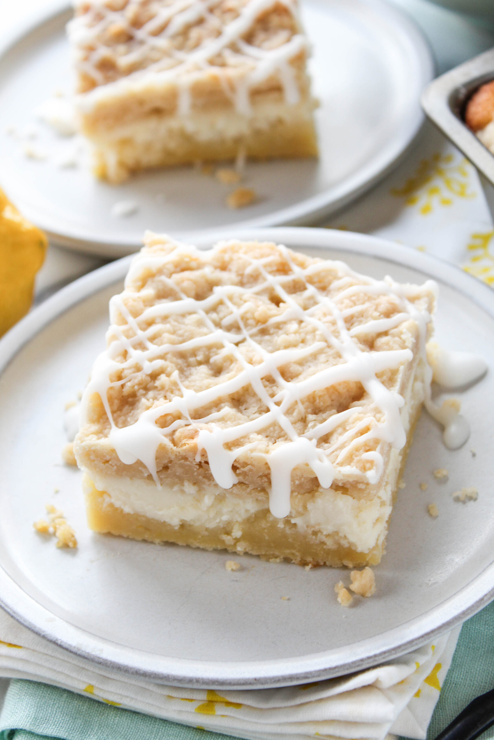 Lemon Cream Cheese Coffee Cake Recipe