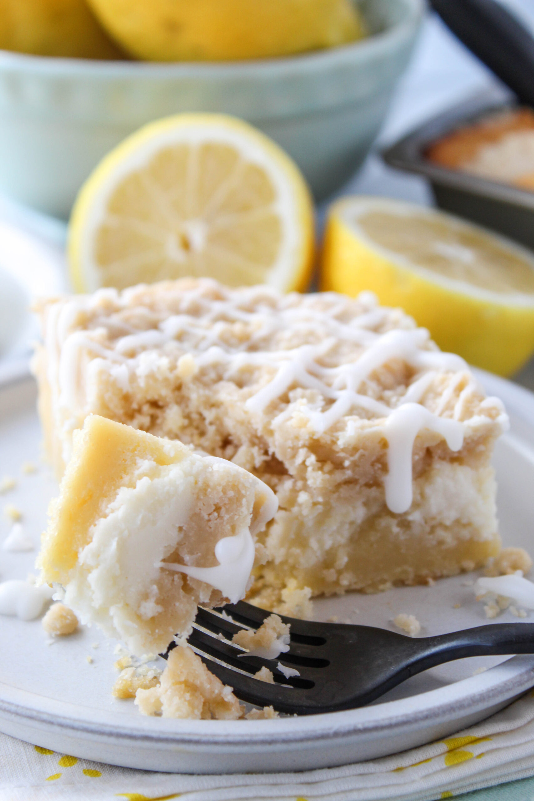 Lemon Cream Cheese Coffee Cake Recipe