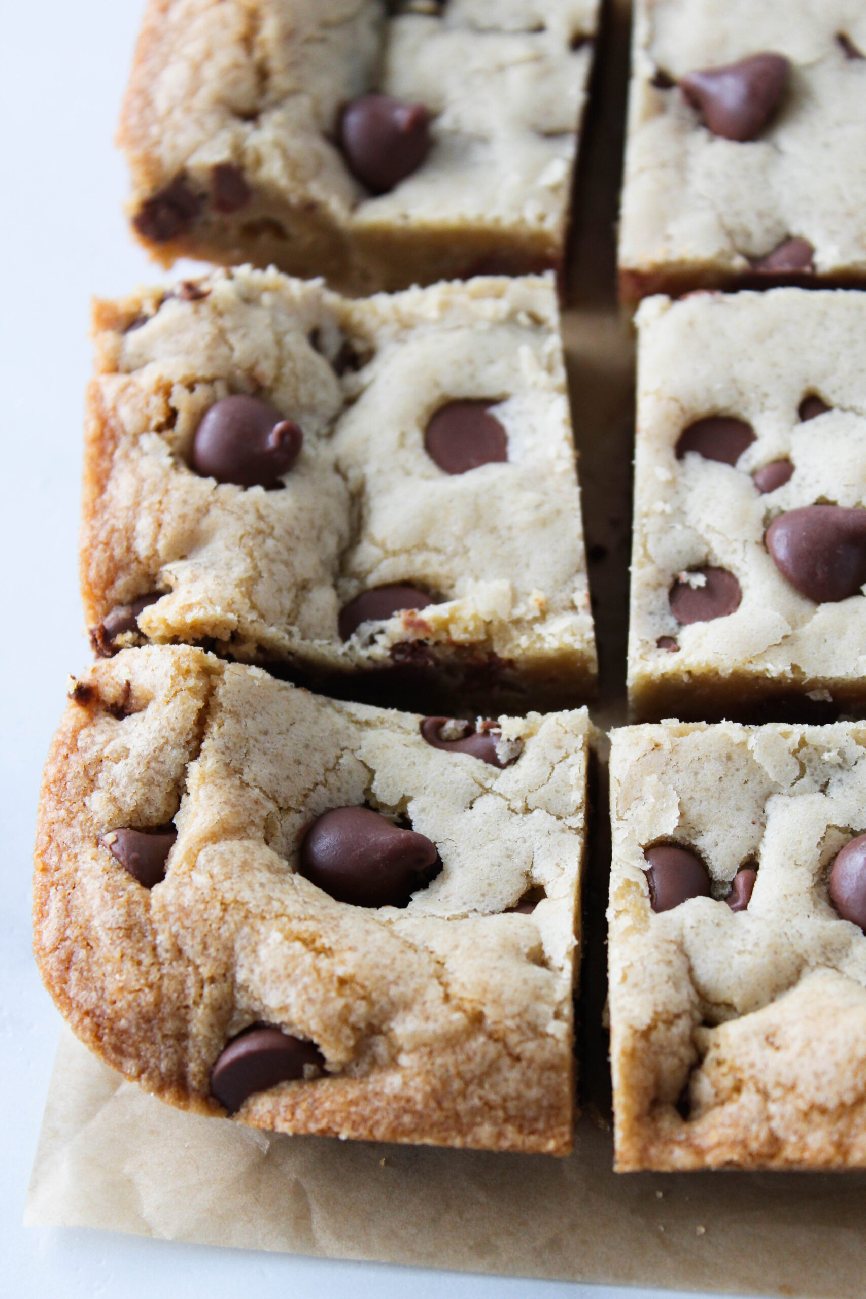 Chewy Chocolate Chip Cookie Bars