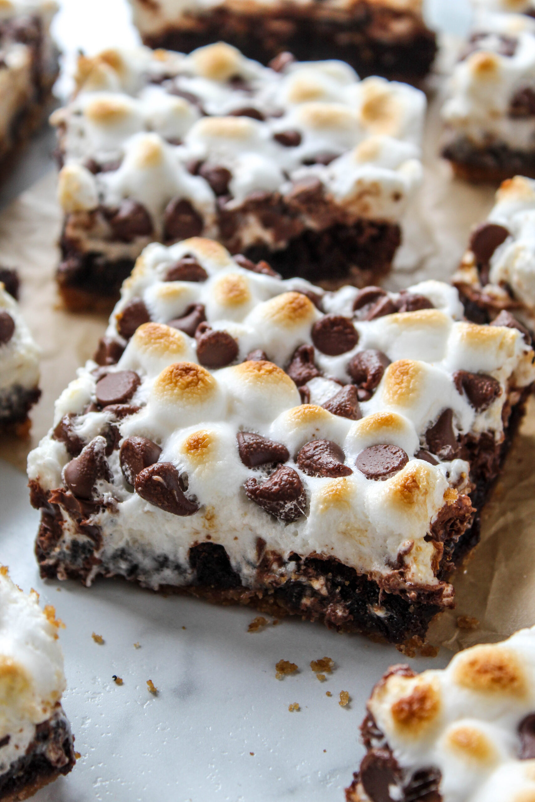 S’mores Brownie Bars