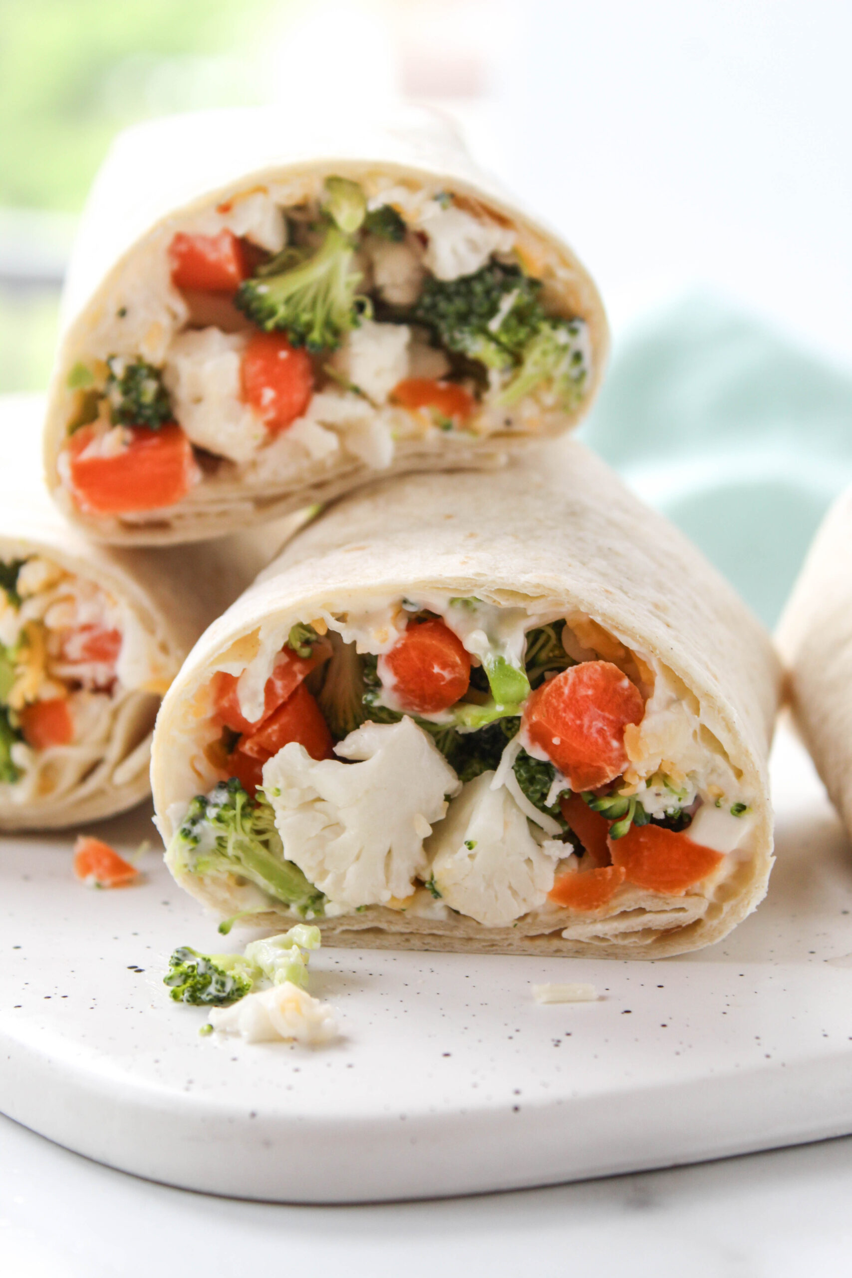 Veggie Pizza Wrap