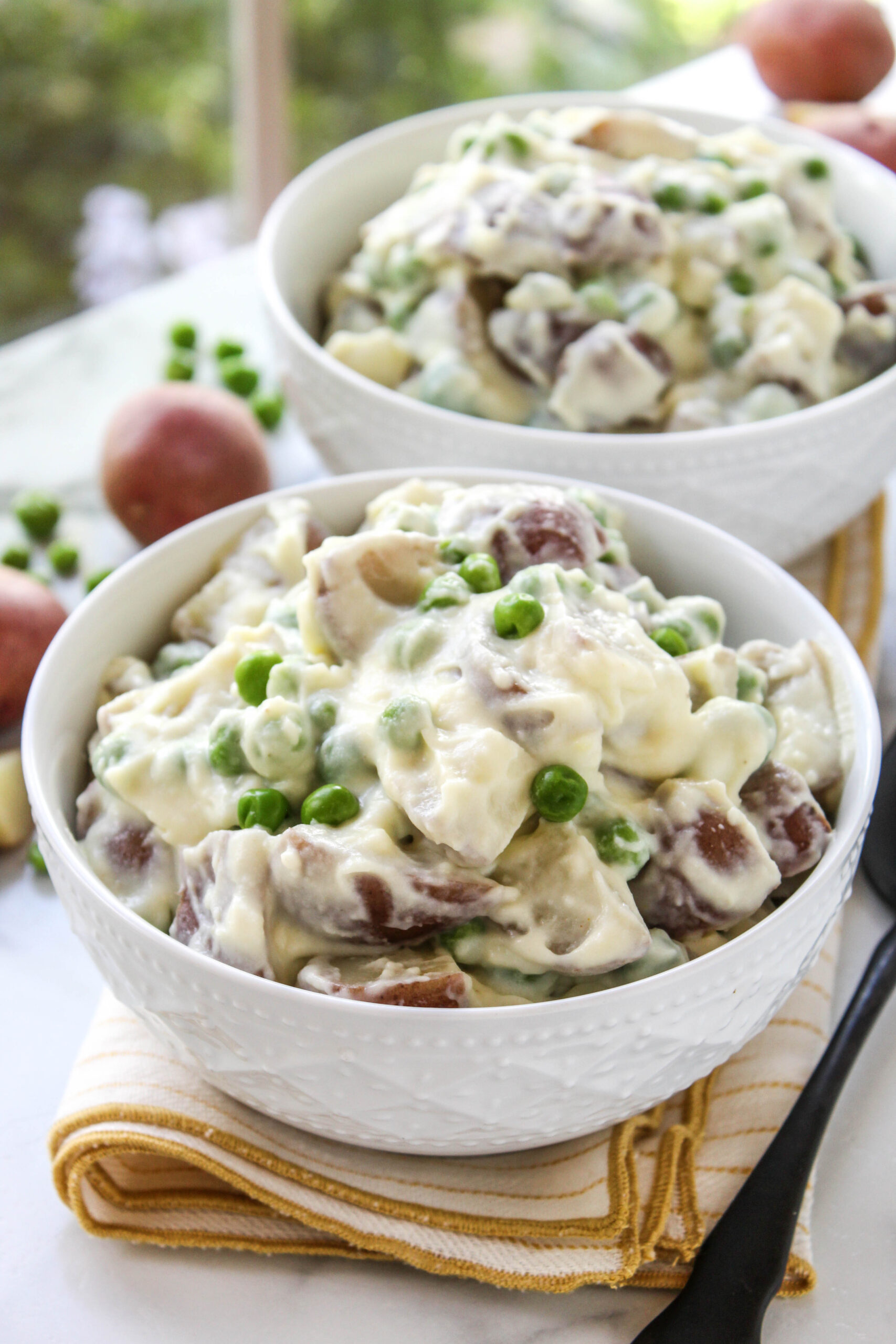 Creamed Peas and Potatoes