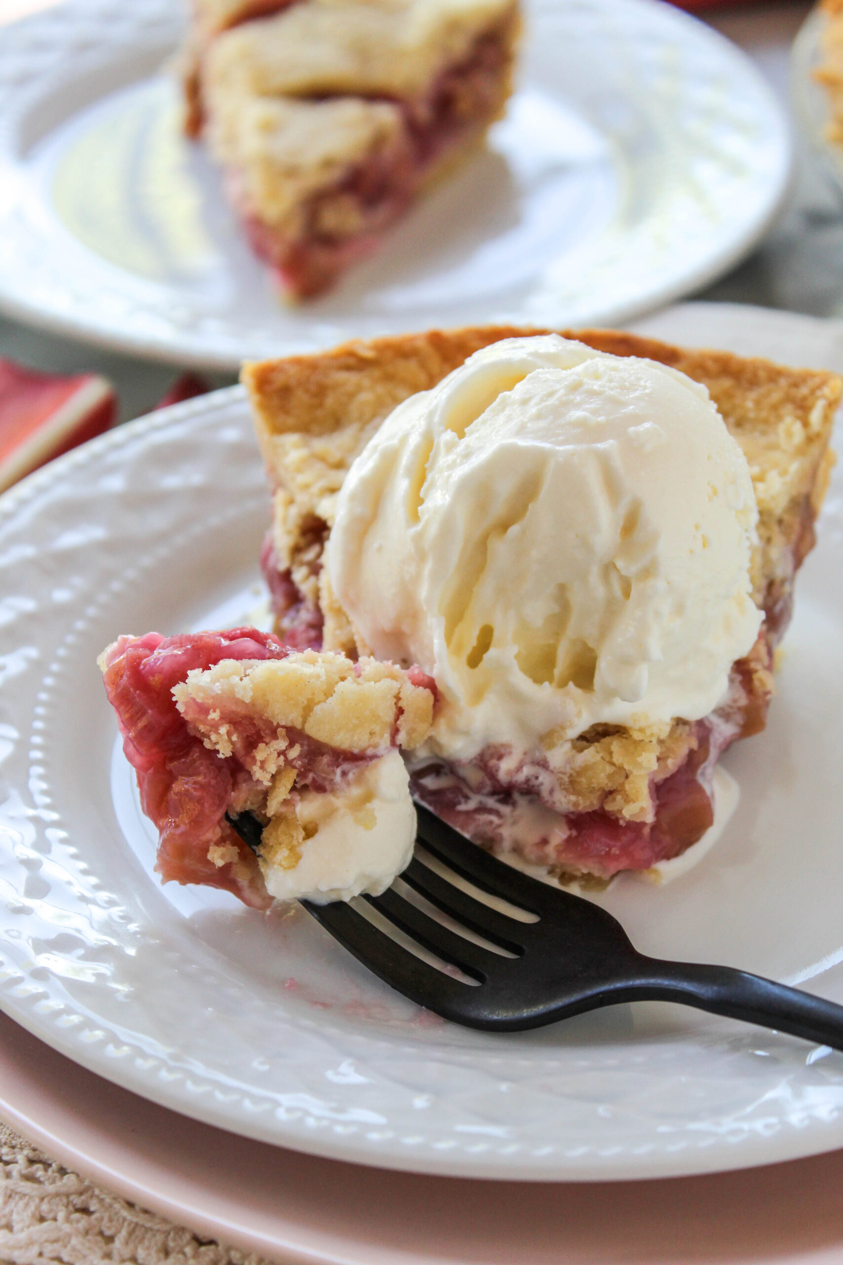 Fresh Rhubarb Pie Recipe