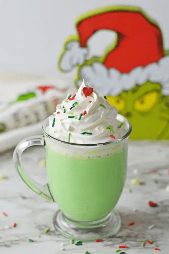 Creative Grinch recipe idea for holiday baking