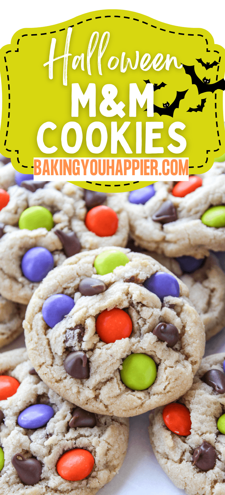 Halloween M&M Cookie Recipe