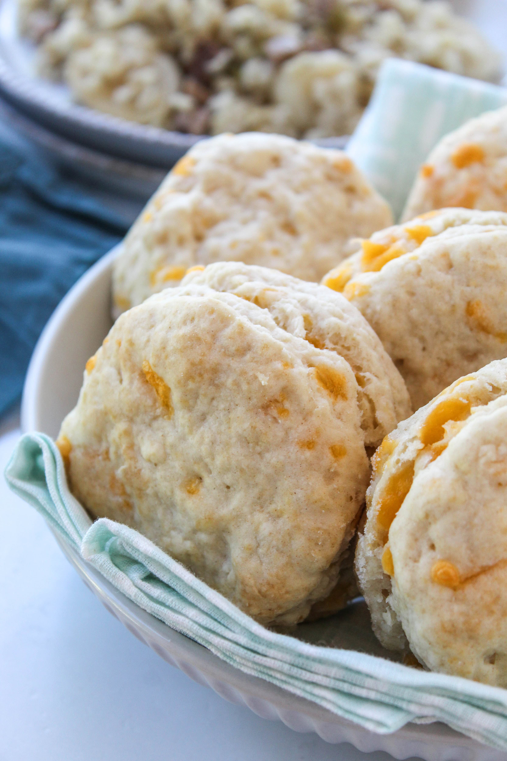 Homemade Cheddar Biscuits