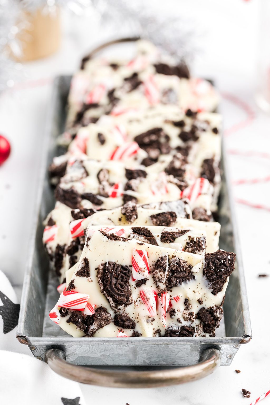 Oreo Peppermint Bark