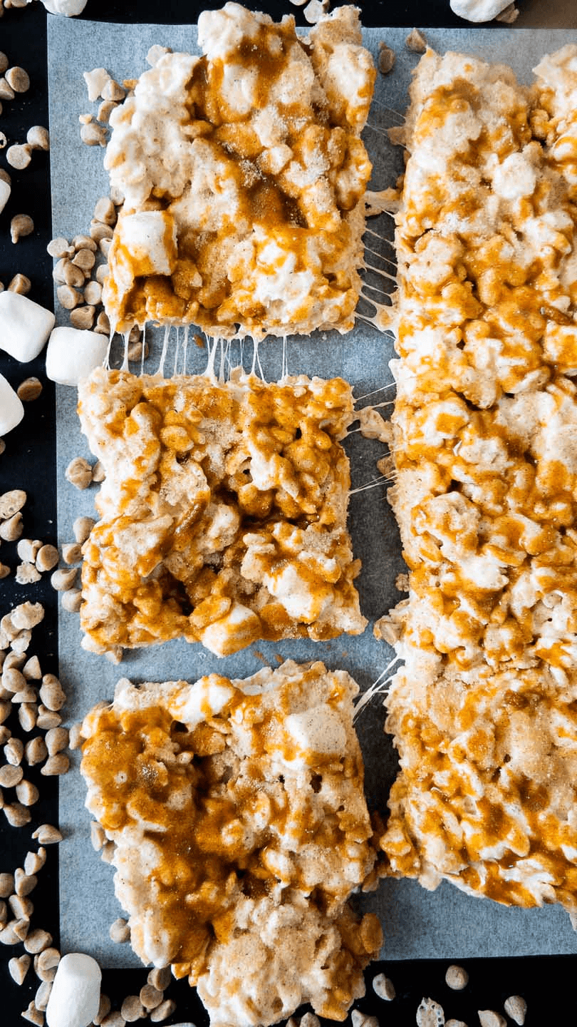 Churro Rice Krispie Treats