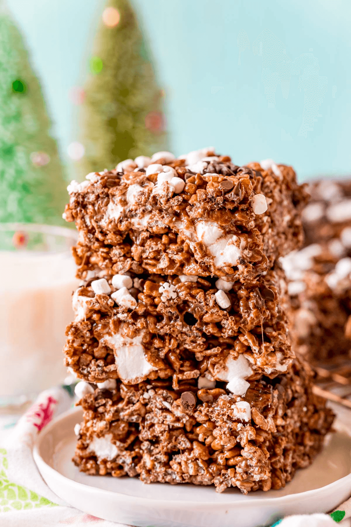 Hot Chocolate Rice Krispie Treats