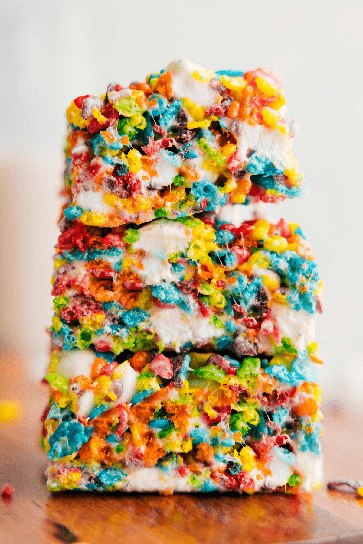 Fruity Pebbles Rice Krispies Treats