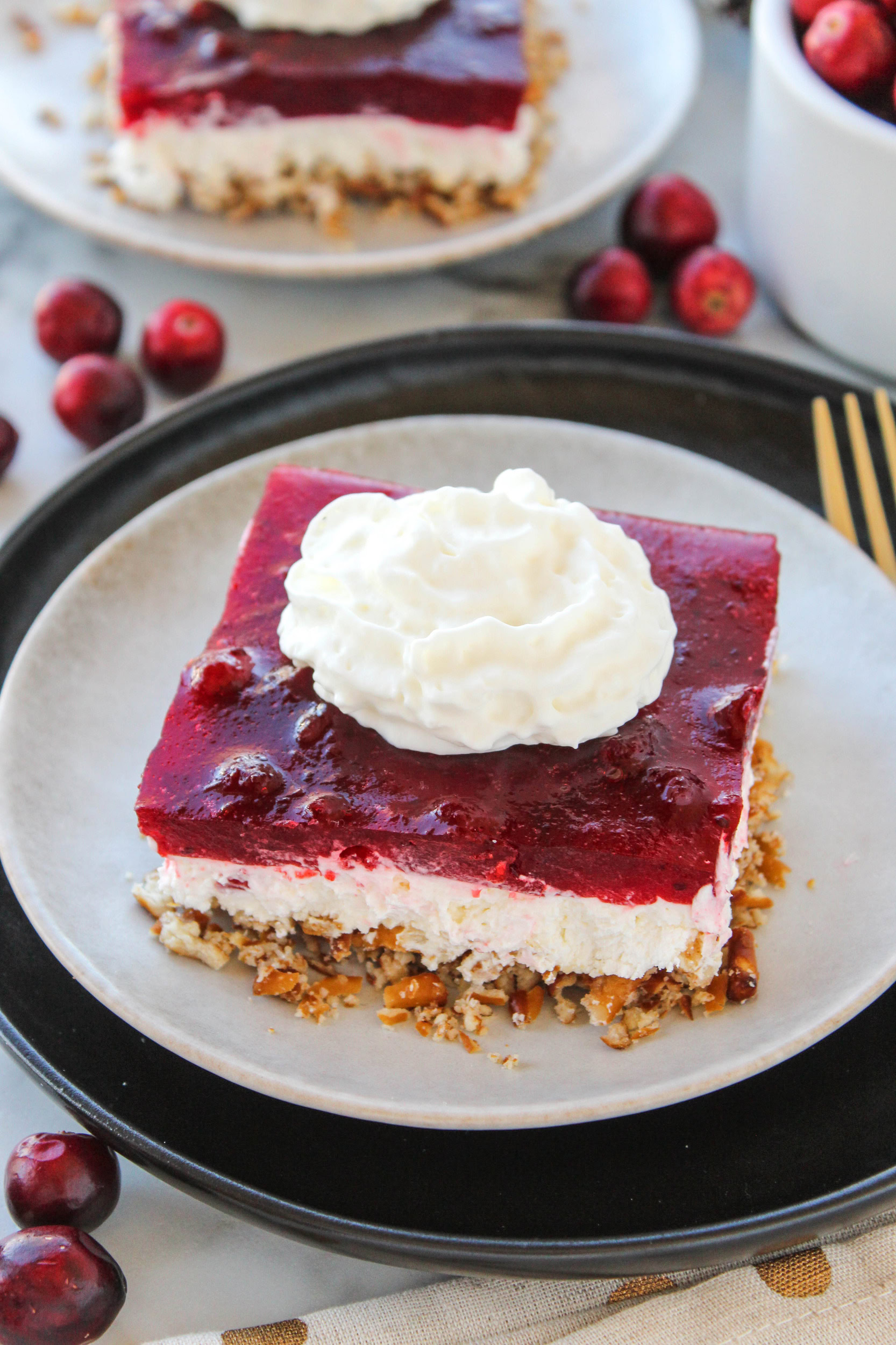 Cranberry Pretzel Salad